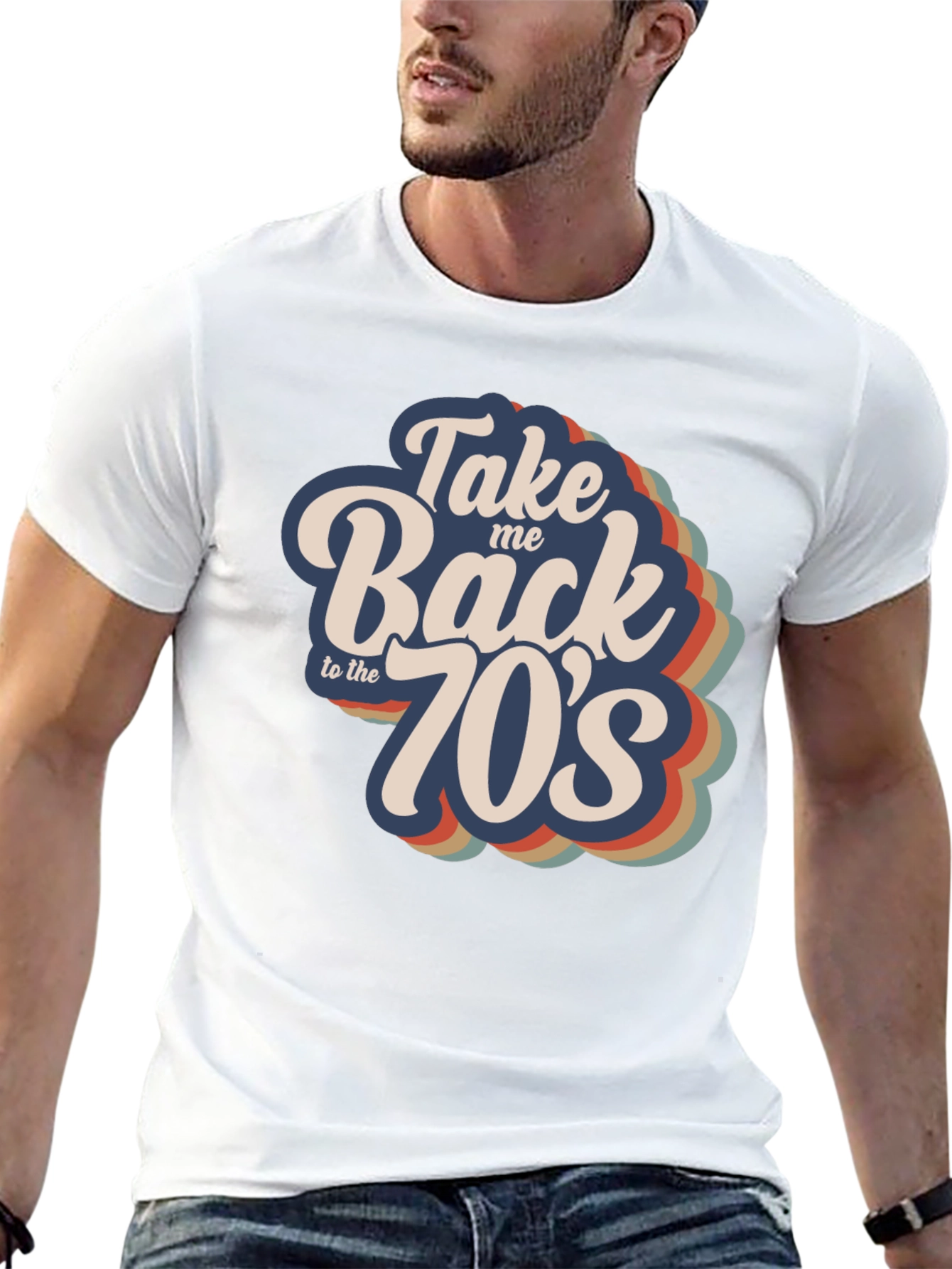 Retro Take Me Back to the 70s Graphic Tee