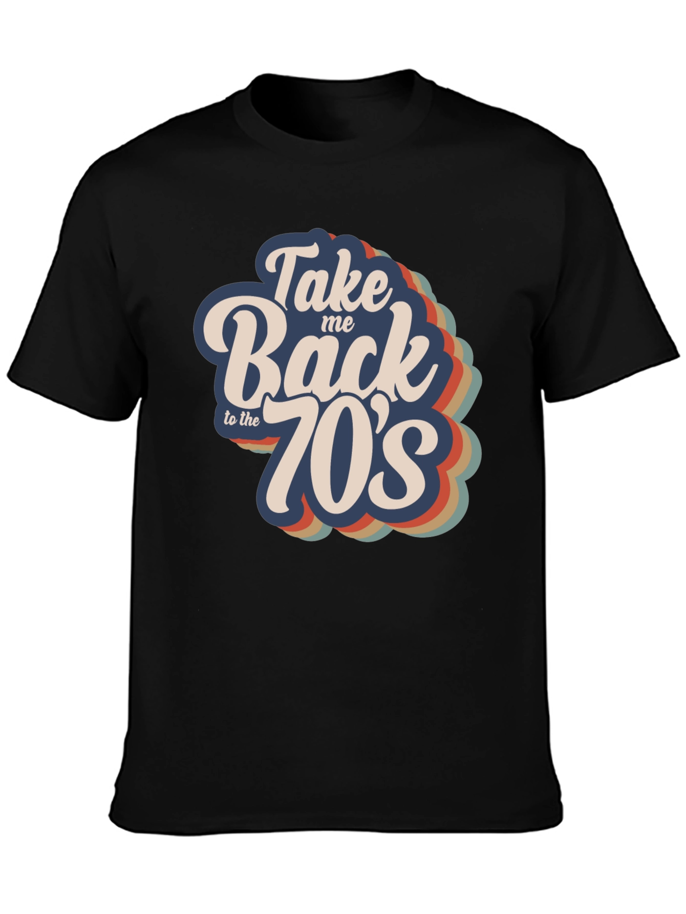 Retro Take Me Back to the 70s Graphic Tee