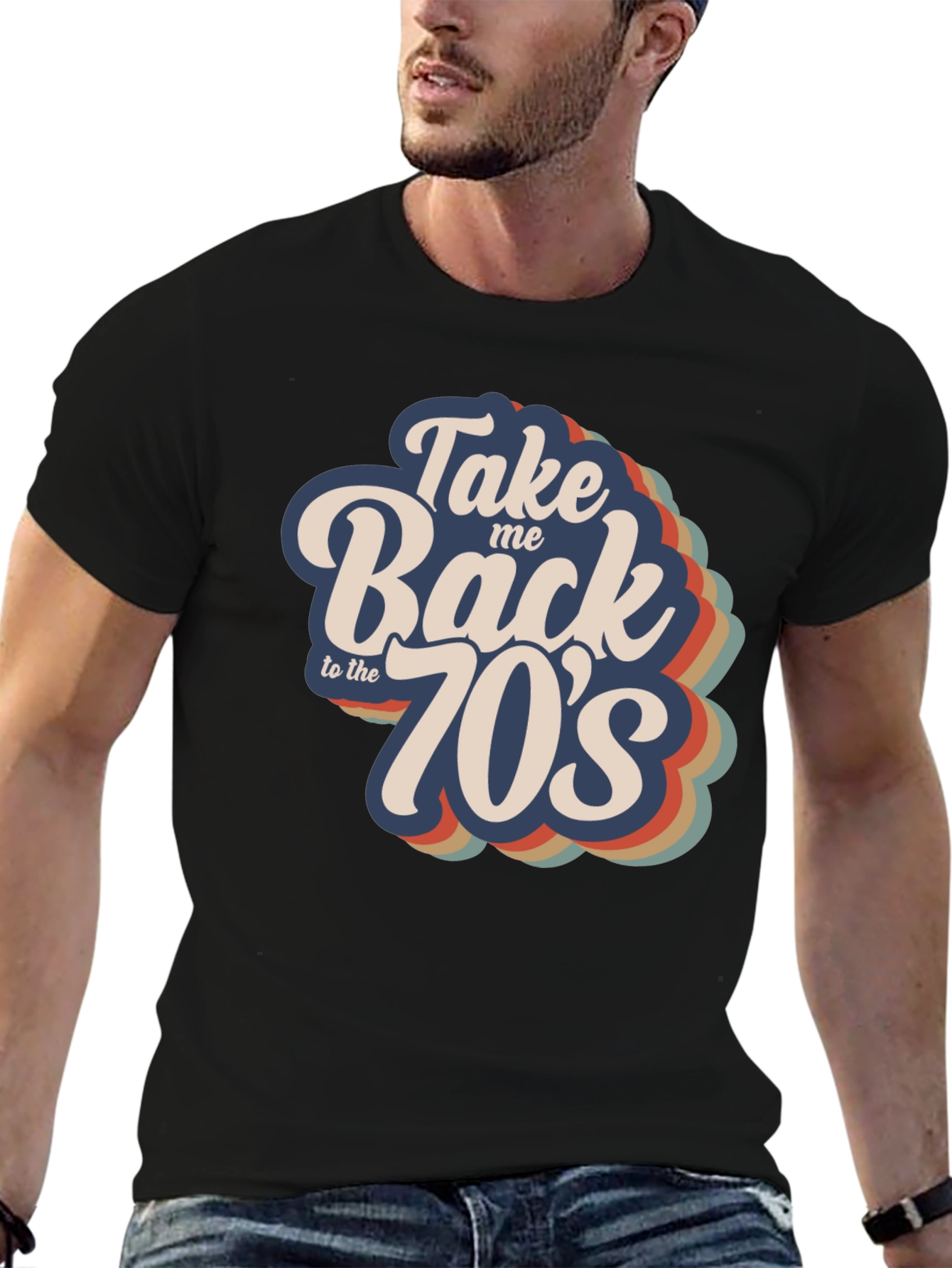 Retro Take Me Back to the 70s Graphic Tee