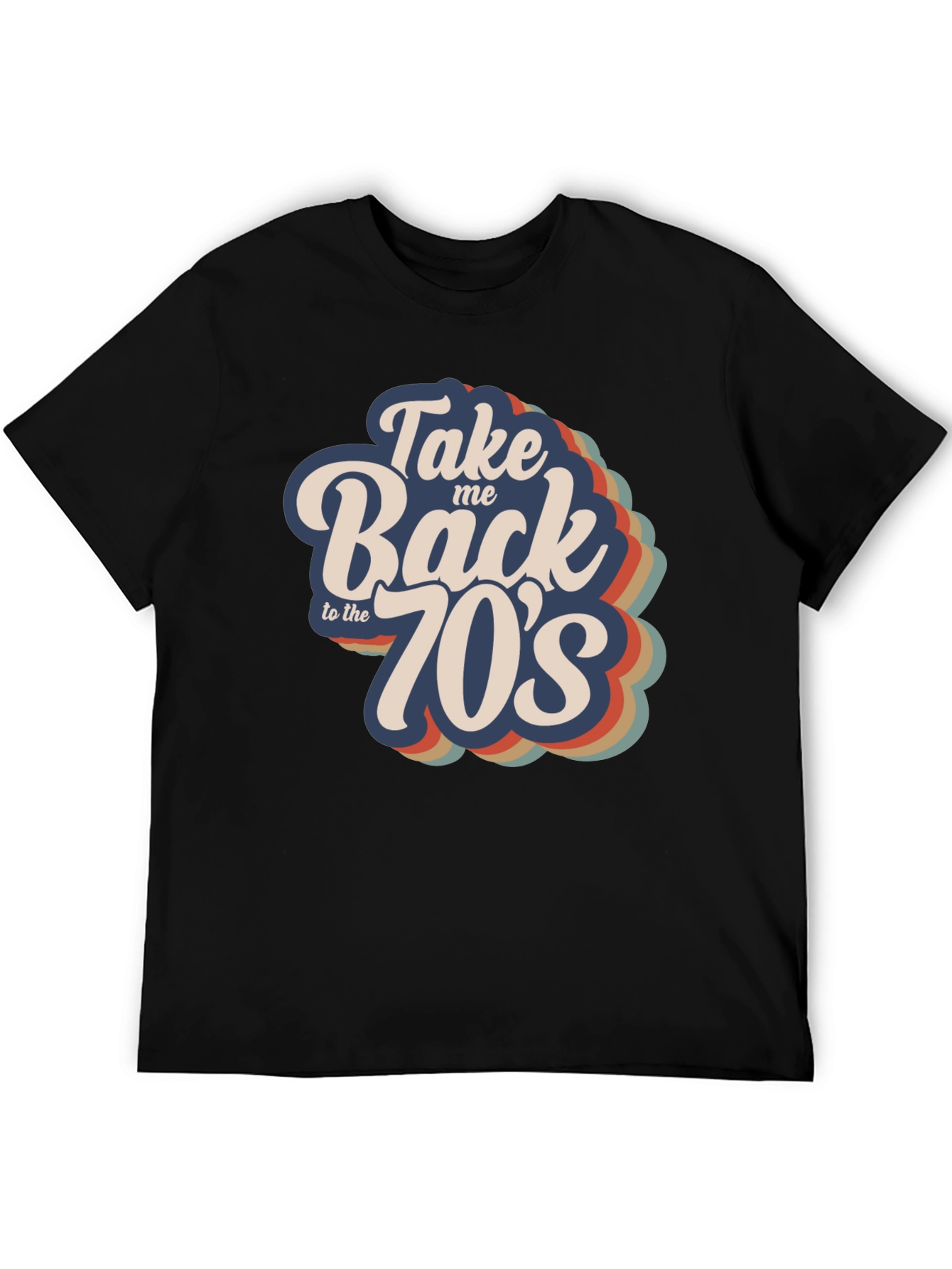 Retro Take Me Back to the 70s Graphic Tee