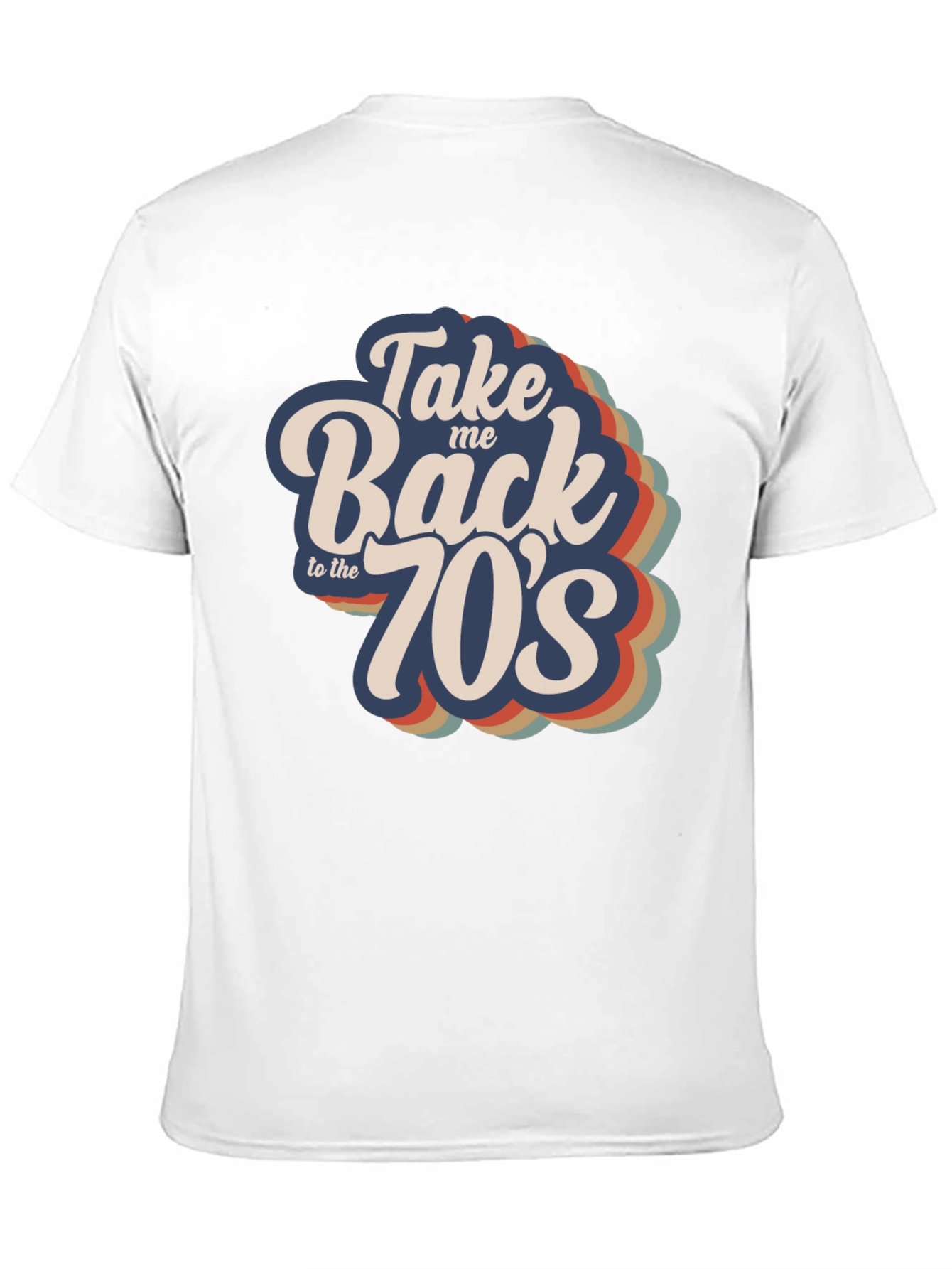 Retro Take Me Back to the 70s Graphic Tee