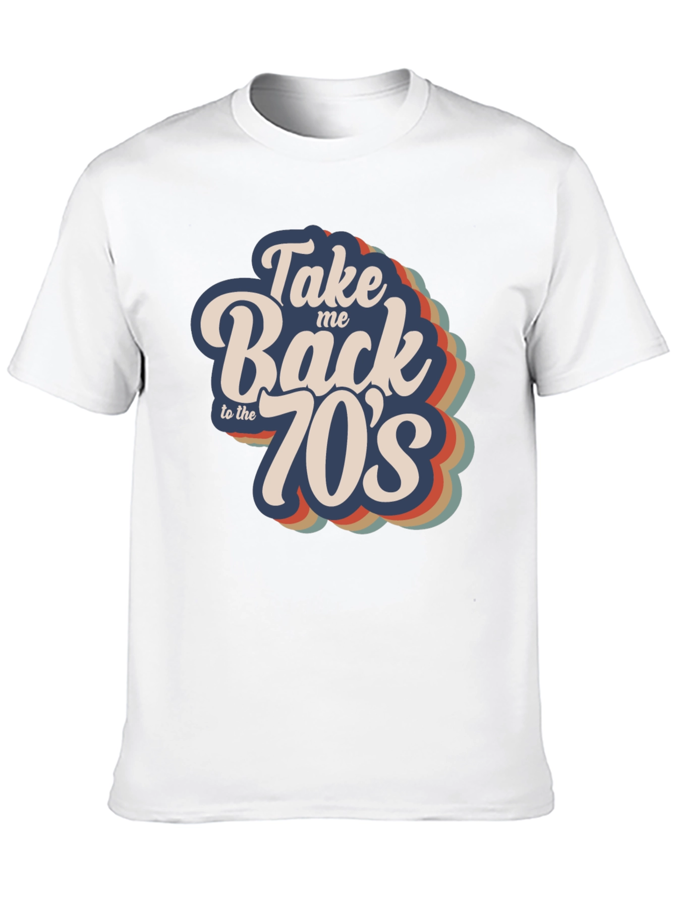 Retro Take Me Back to the 70s Graphic Tee