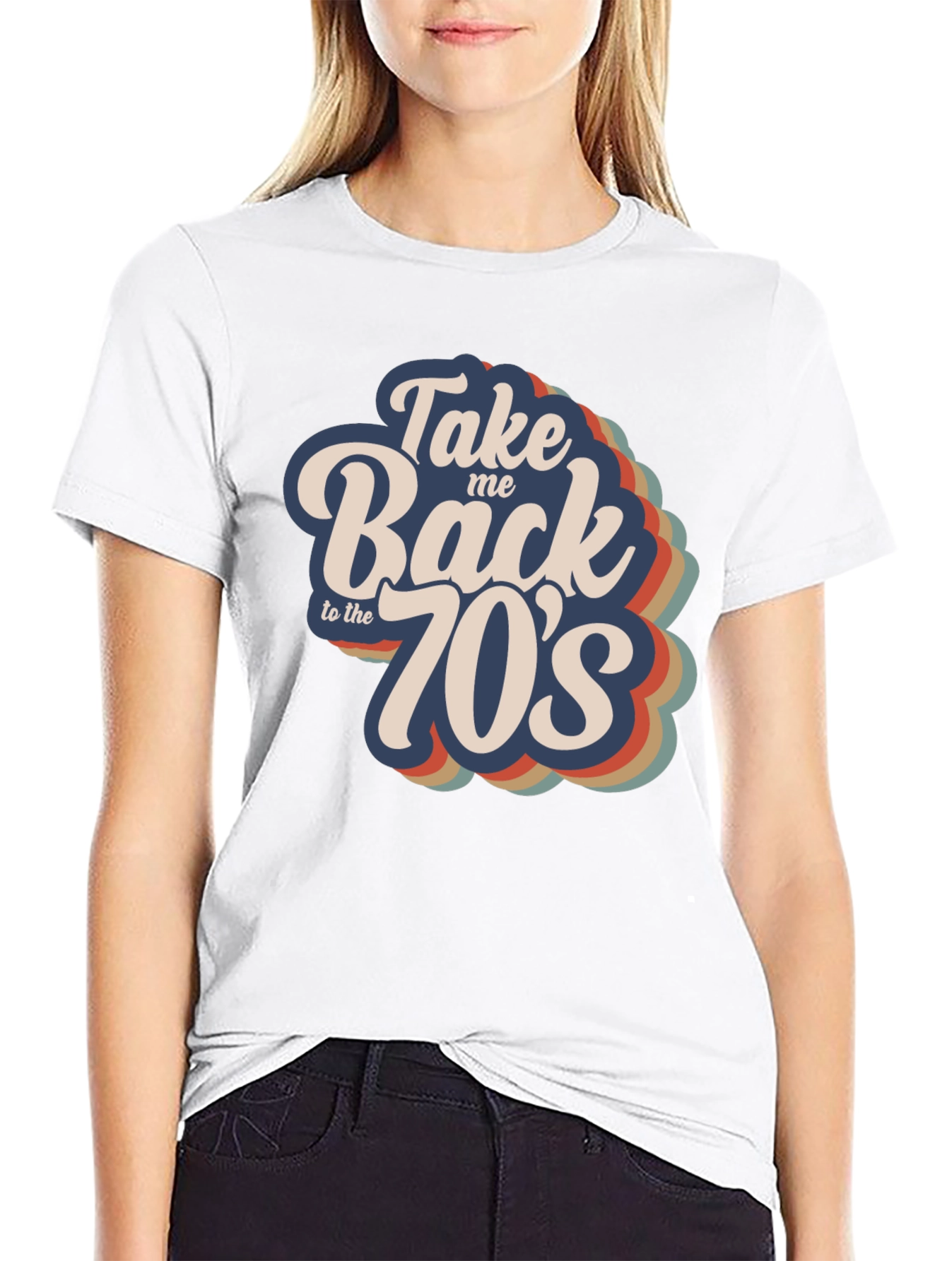Retro Take Me Back to the 70s Graphic Tee