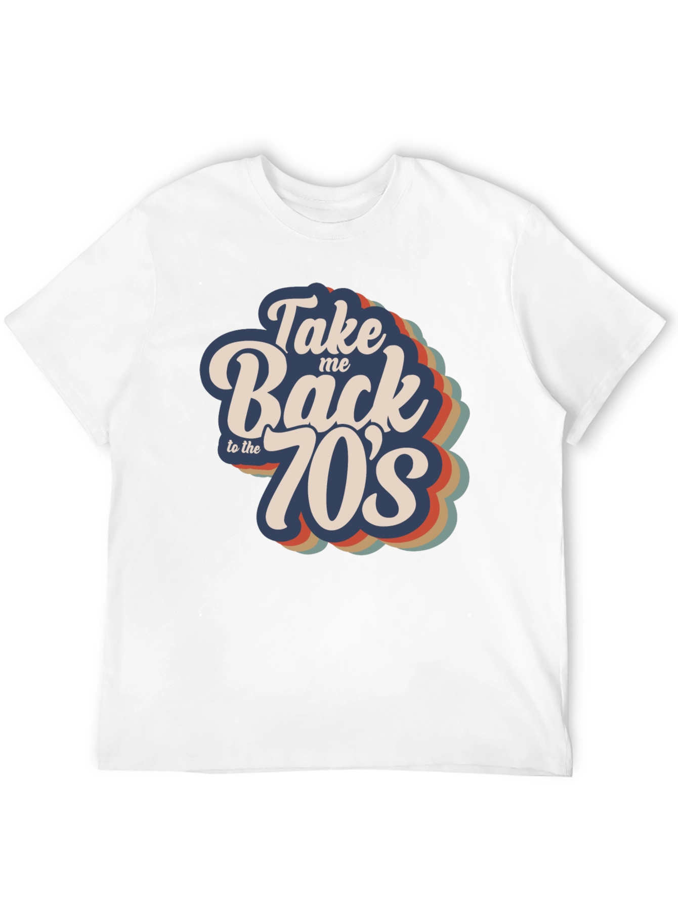 Retro Take Me Back to the 70s Graphic Tee