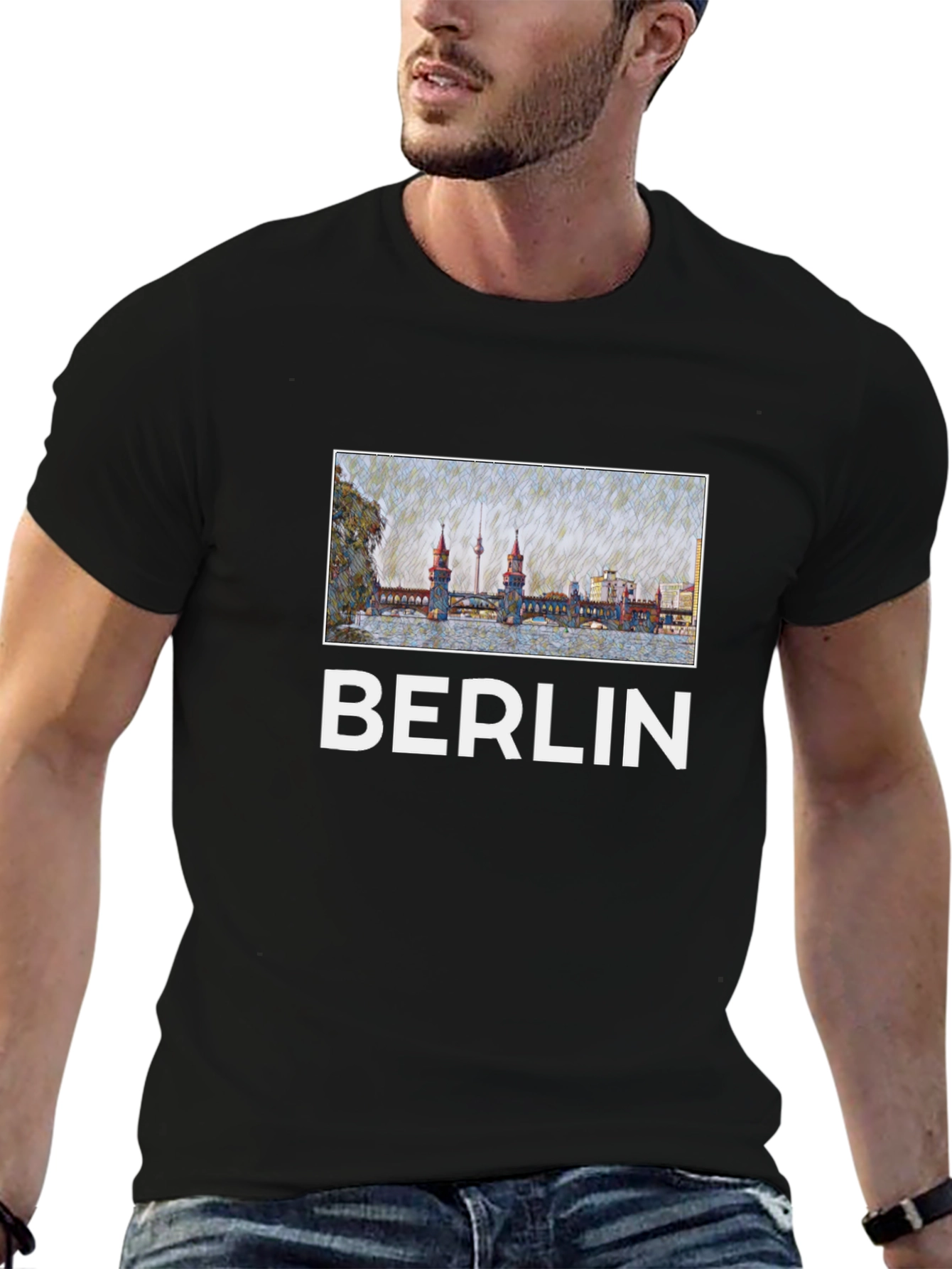Berlin T-Shirt - Cityscape Graphic Tee