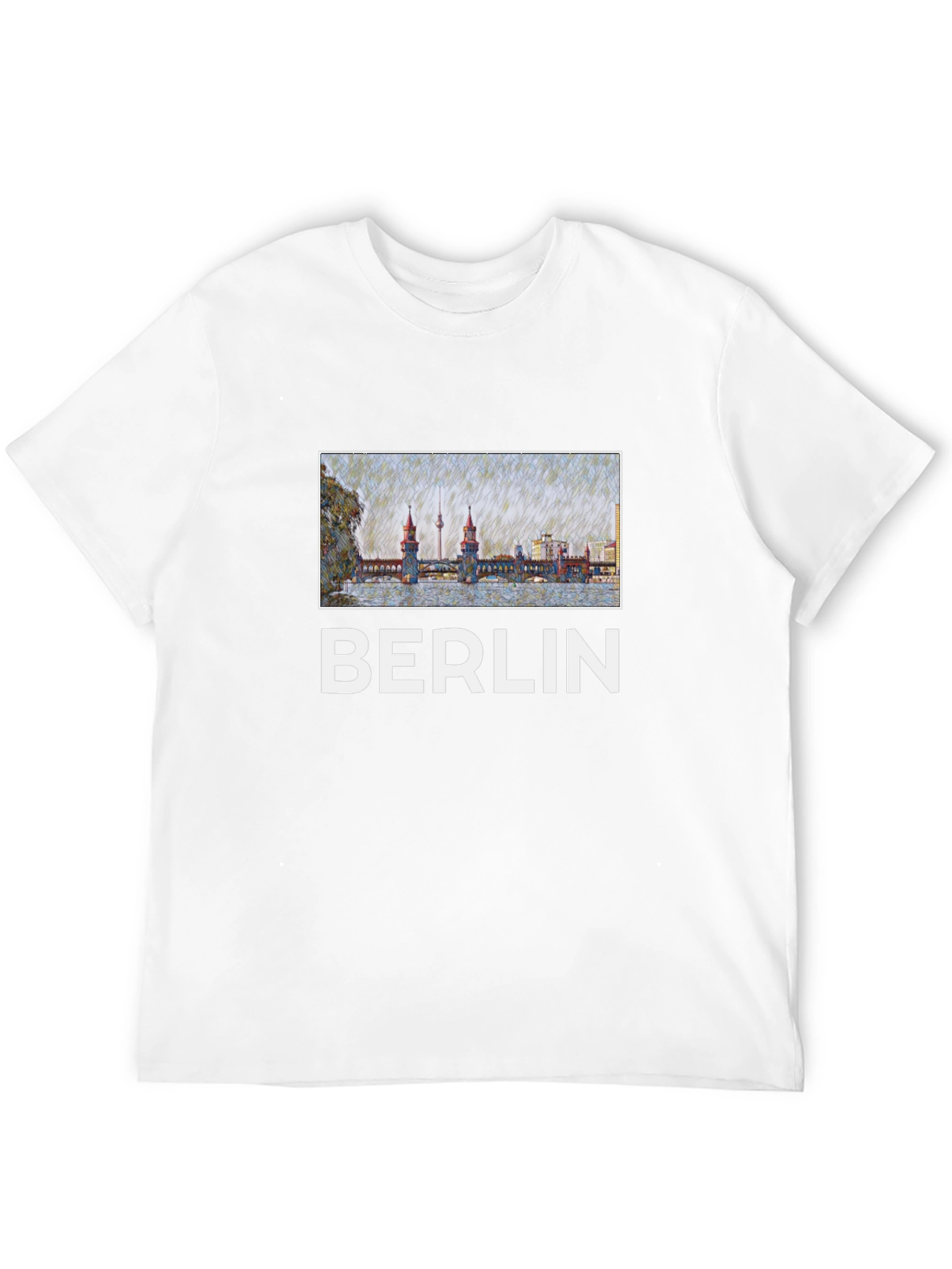 Berlin T-Shirt - Cityscape Graphic Tee