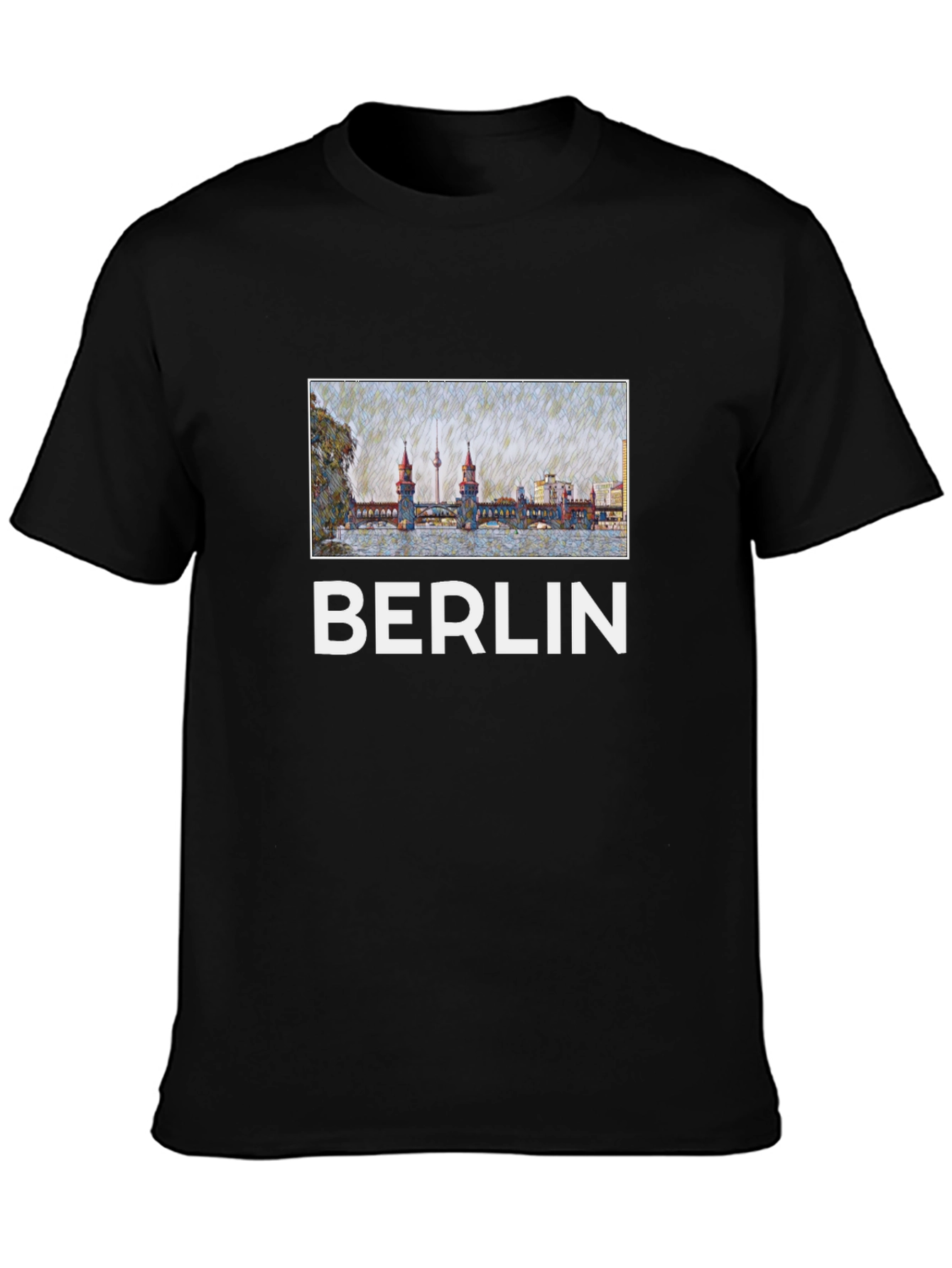 Berlin T-Shirt - Cityscape Graphic Tee