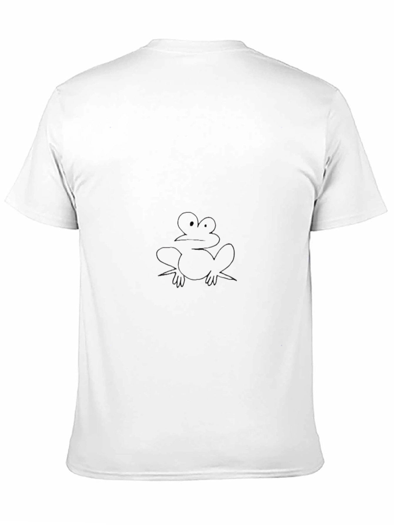 Simple Frog Black T-Shirt