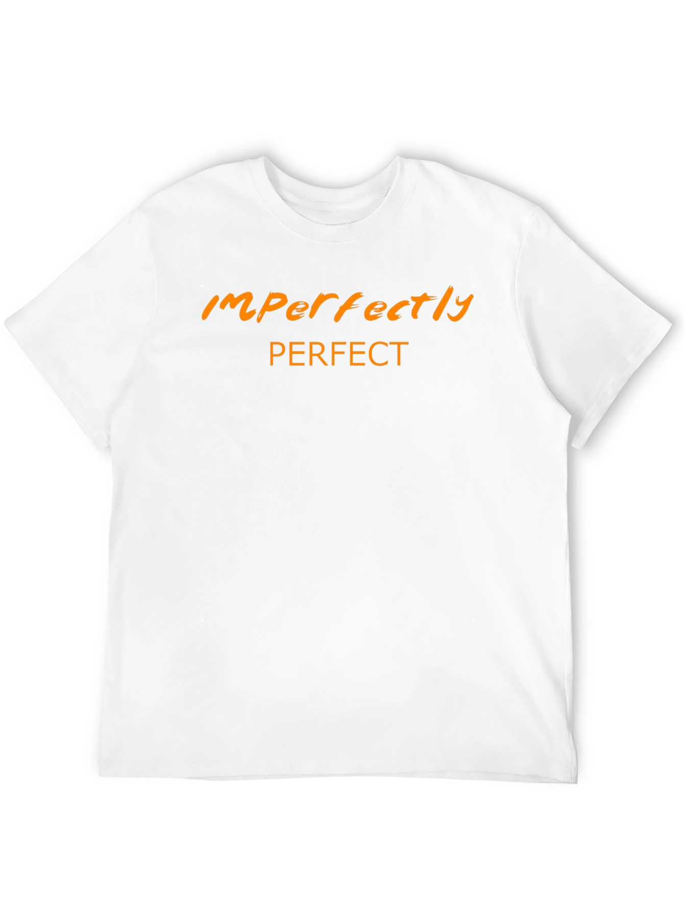 Imperfectly Perfect Black Graphic Tee