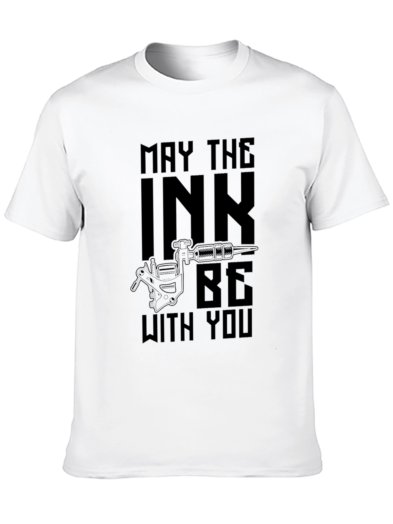 May The Ink Be With You Black T-Shirt