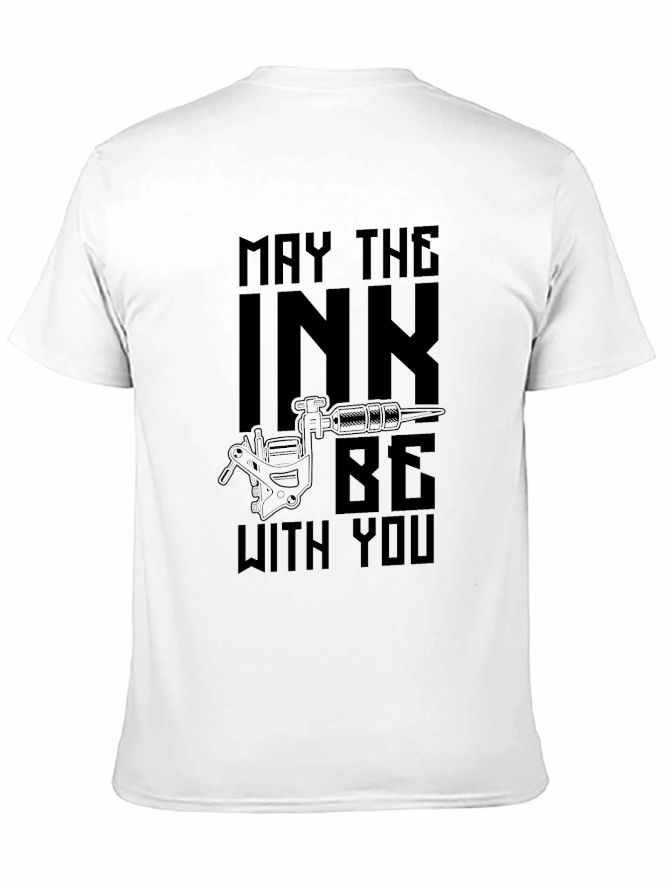 May The Ink Be With You Black T-Shirt