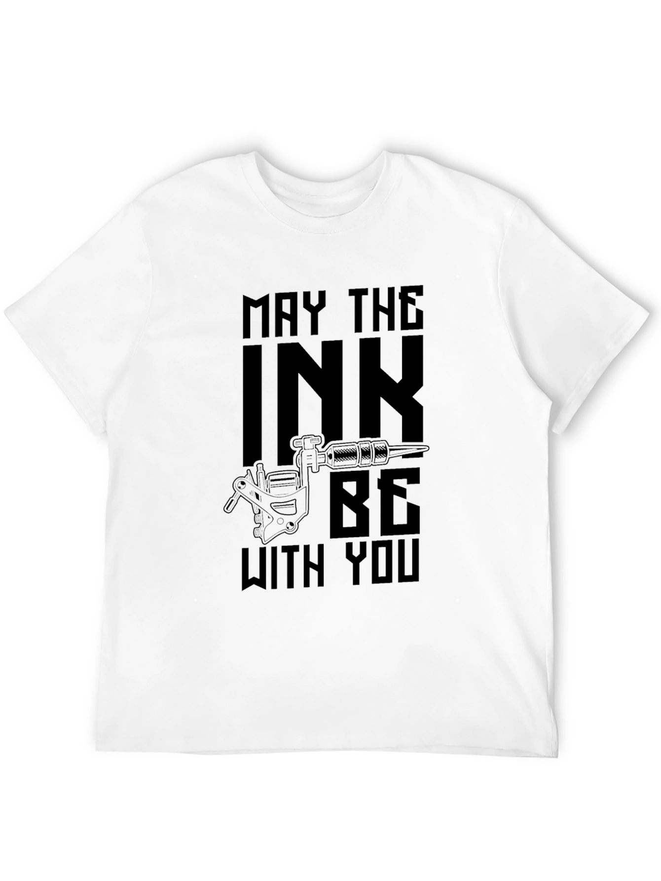 May The Ink Be With You Black T-Shirt