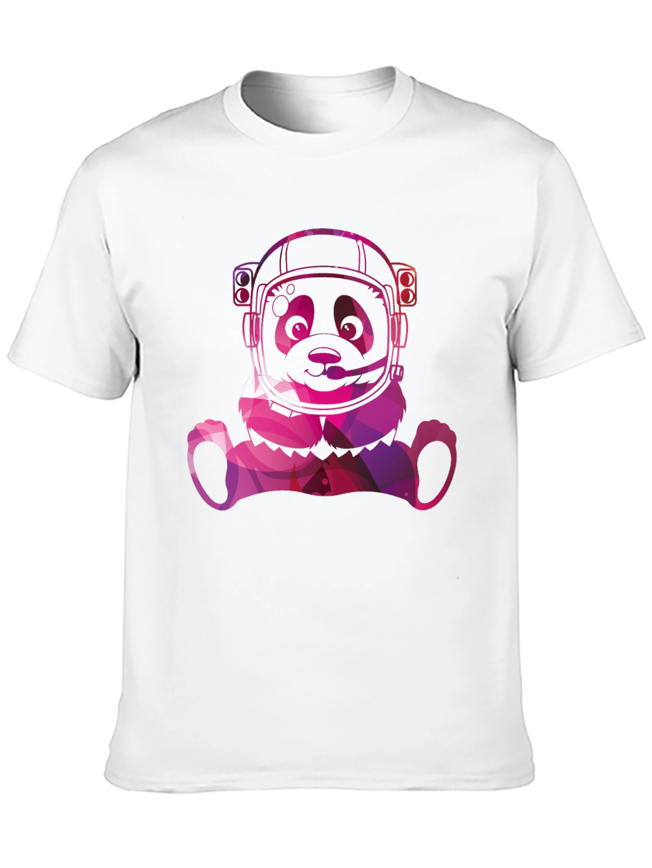 Astronaut Panda Graphic Tee - Cool Space Panda T-Shirt