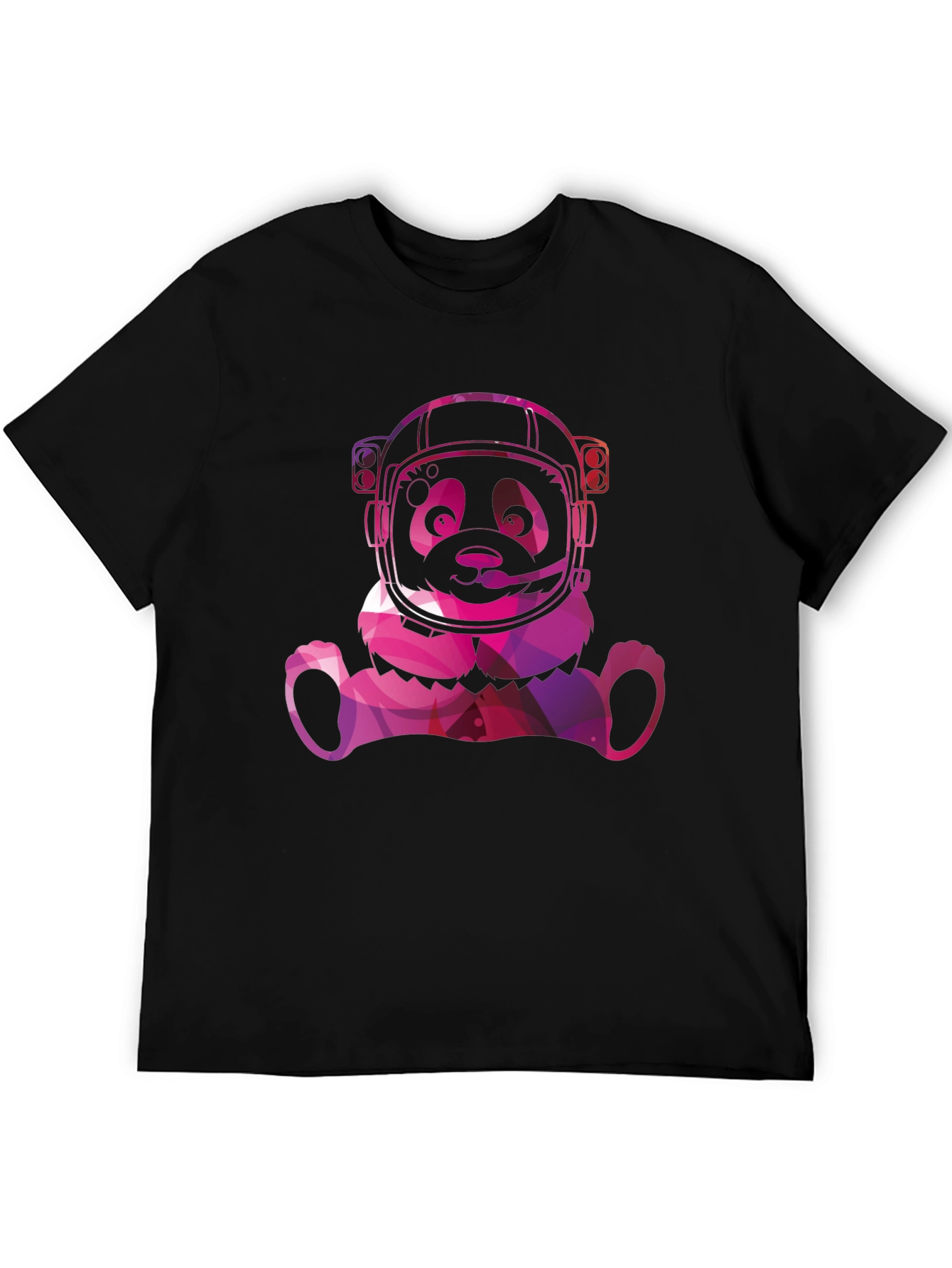 Astronaut Panda Graphic Tee - Cool Space Panda T-Shirt