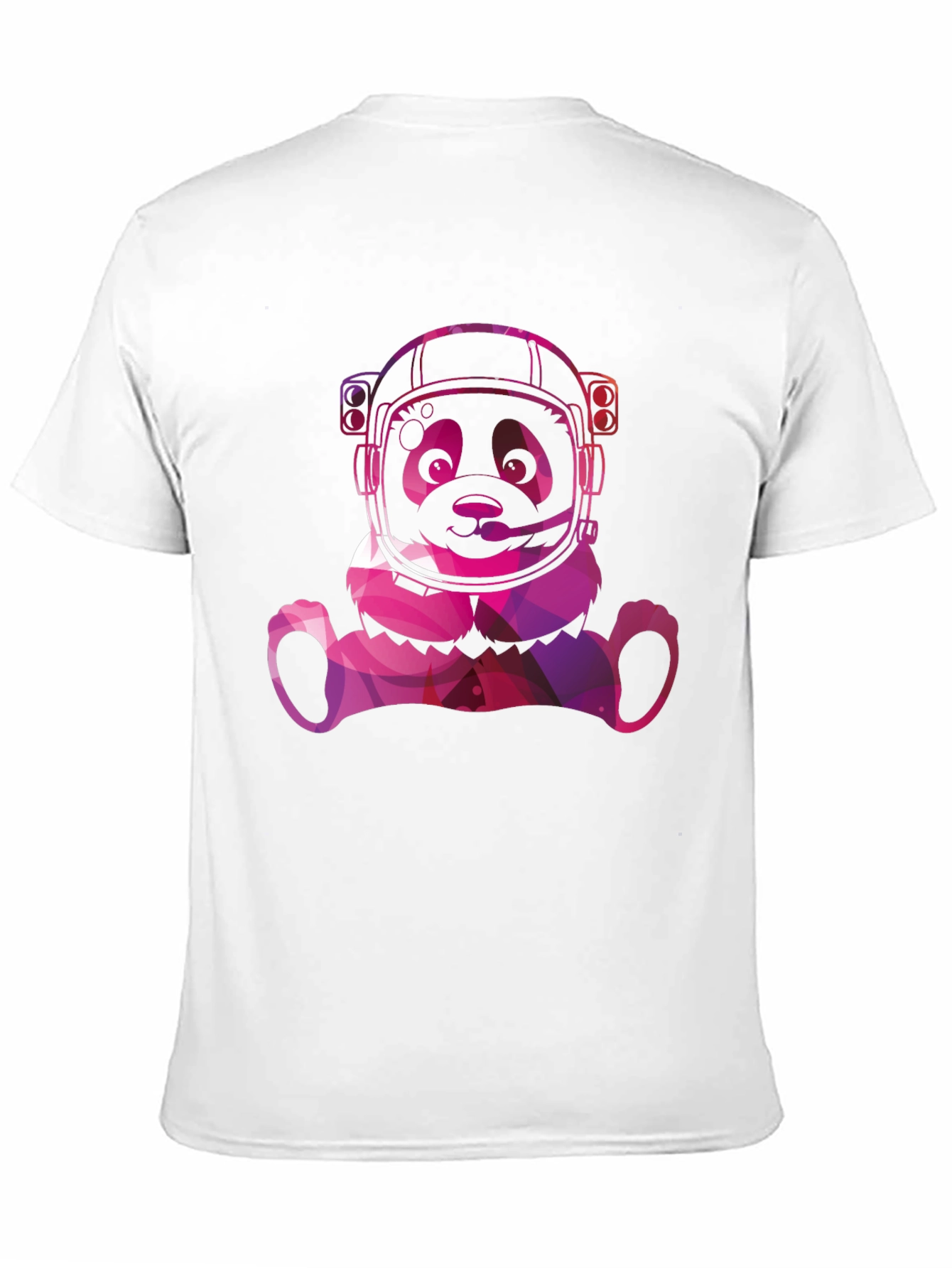 Astronaut Panda Graphic Tee - Cool Space Panda T-Shirt