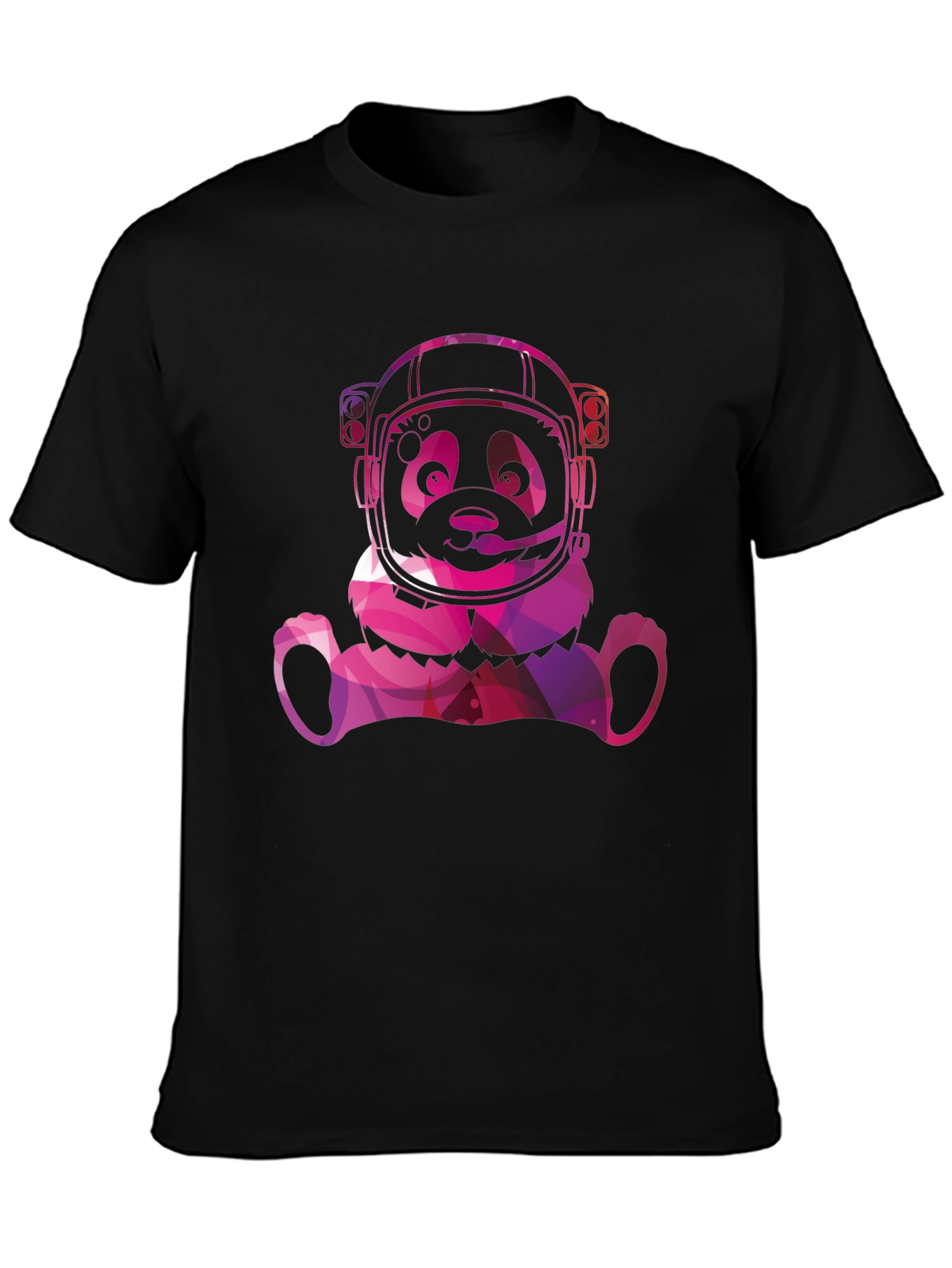 Astronaut Panda Graphic Tee - Cool Space Panda T-Shirt