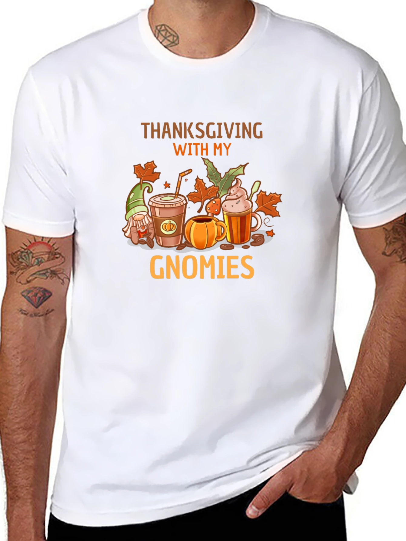 Thanksgiving With My Gnomies T-Shirt