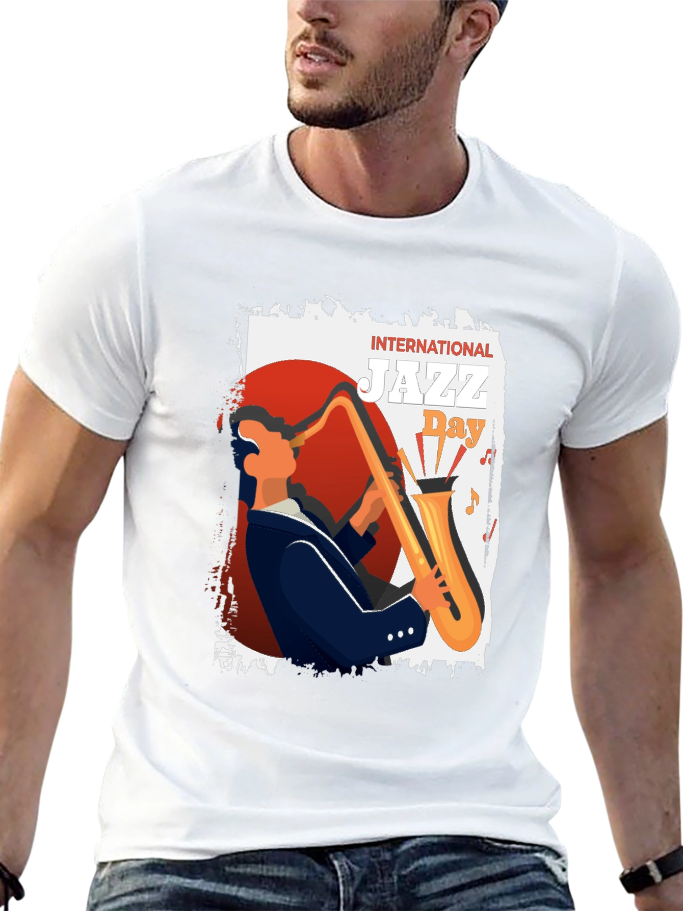 International Jazz Day Black T-Shirt