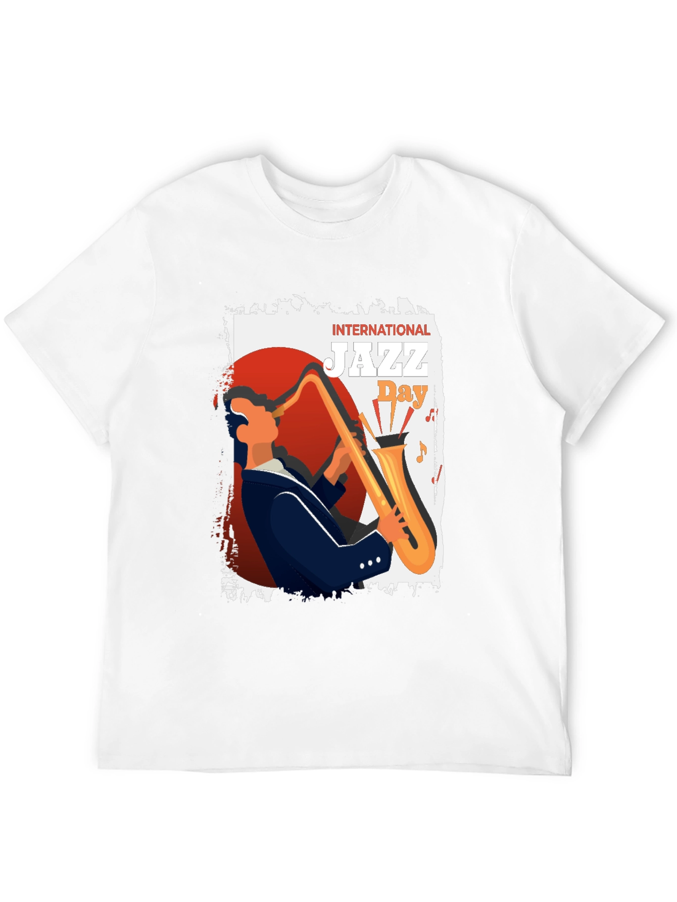 International Jazz Day Black T-Shirt