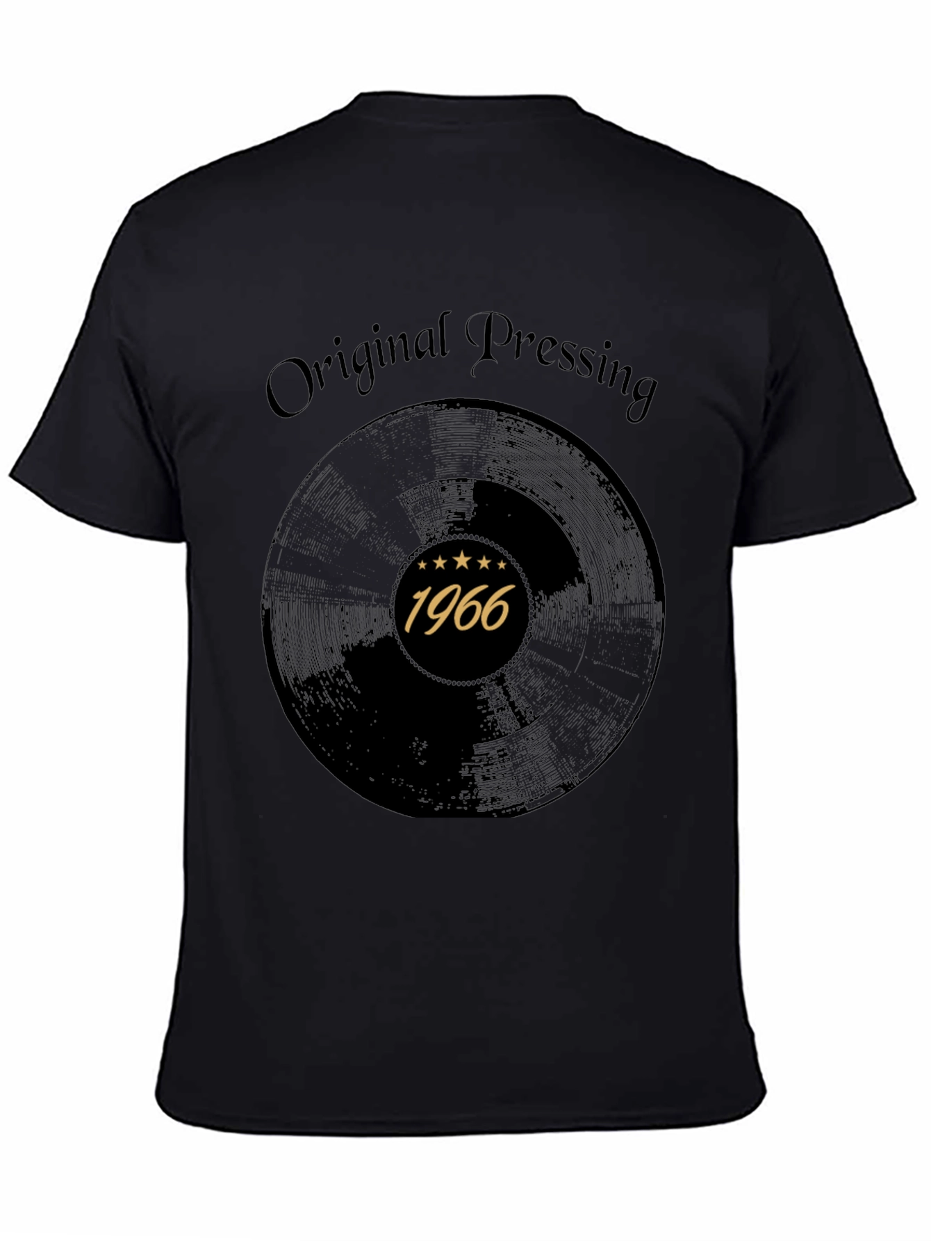 Original Pressing 1966 Black T-Shirt