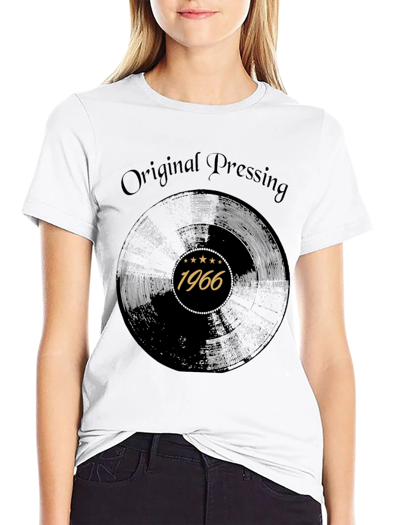 Original Pressing 1966 Black T-Shirt