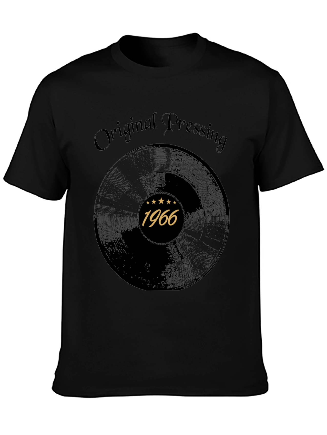 Original Pressing 1966 Black T-Shirt