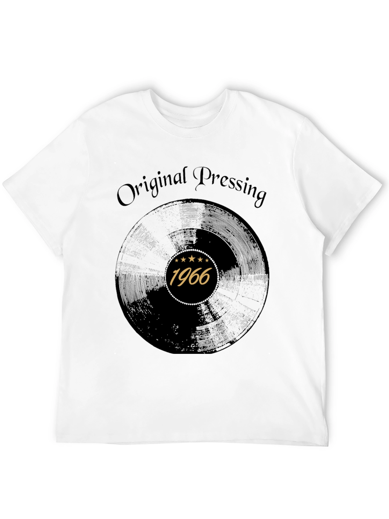 Original Pressing 1966 Black T-Shirt