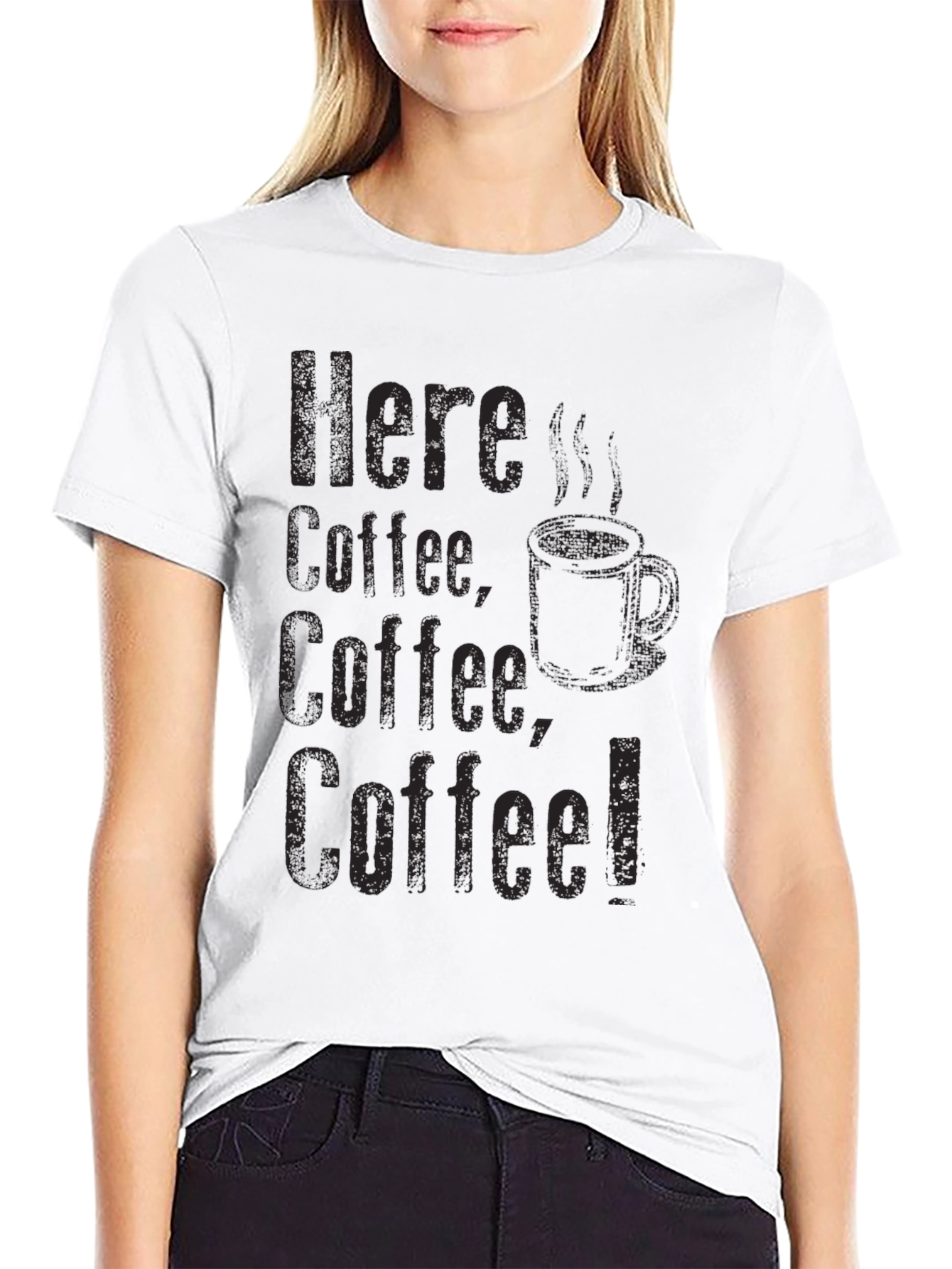 Here: Coffee Coffee Coffee! Graphic Tee