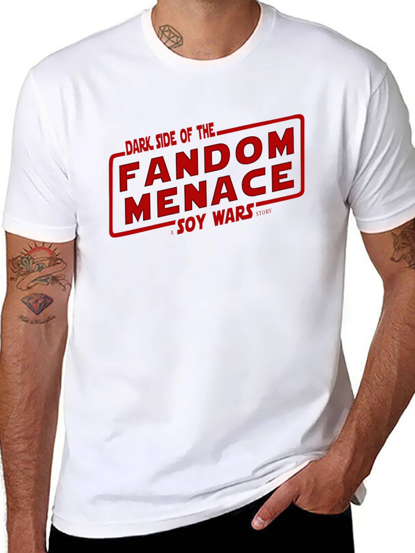 Dark Side Fandom Menace Tee