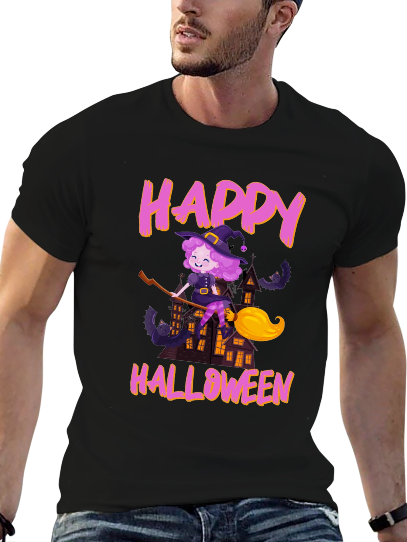 Happy Halloween Witch T-Shirt