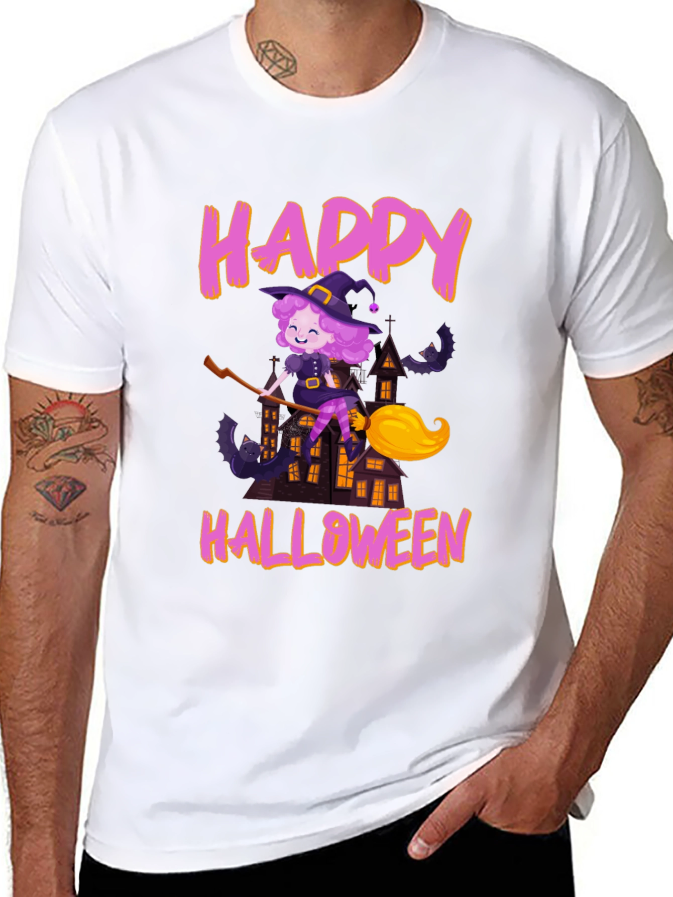 Happy Halloween Witch T-Shirt