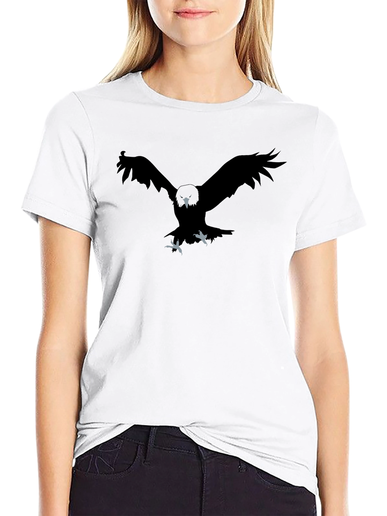 Raven Graphic Black T-Shirt