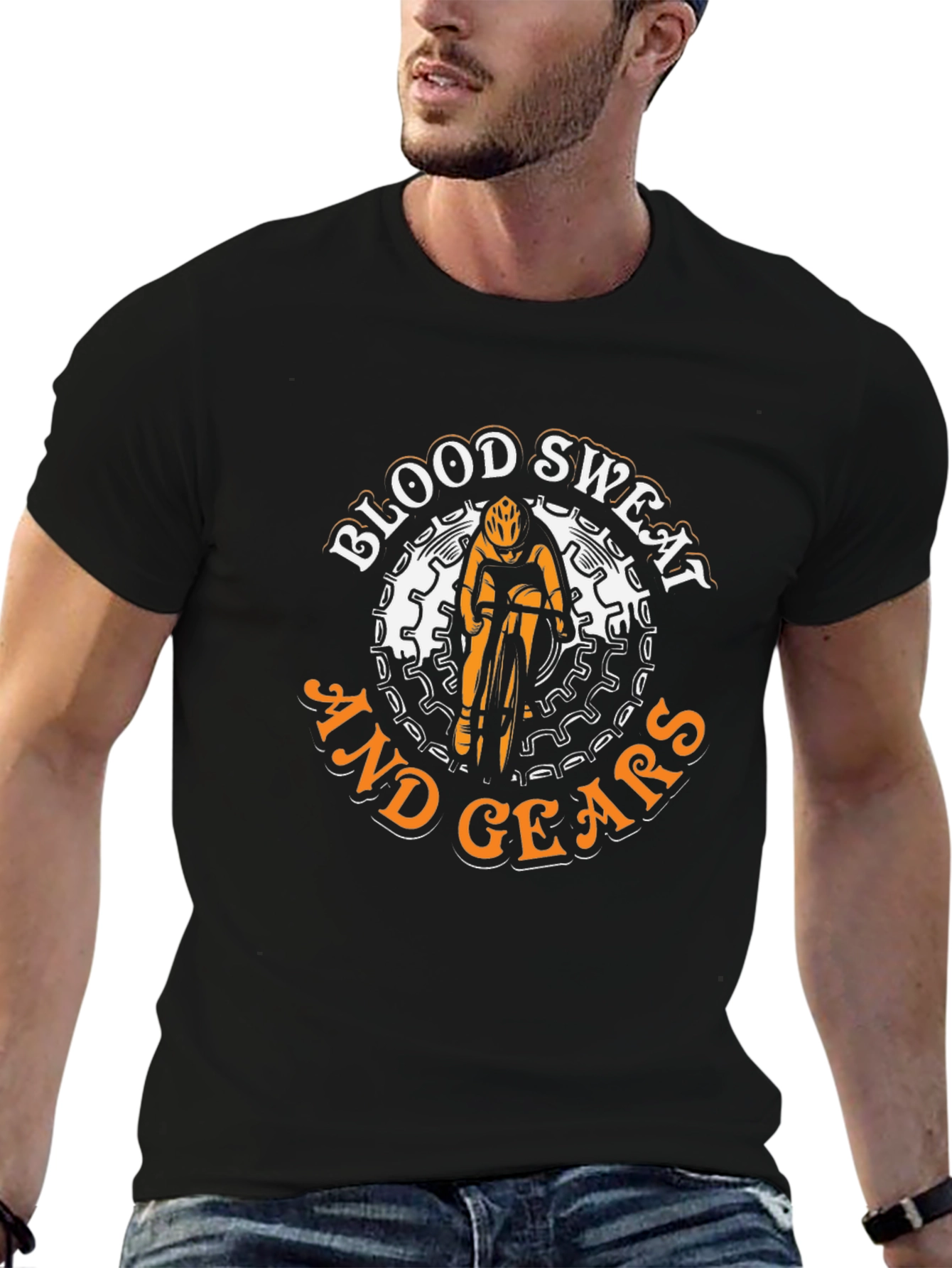 Blood Sweat and Gears Cycling T-Shirt