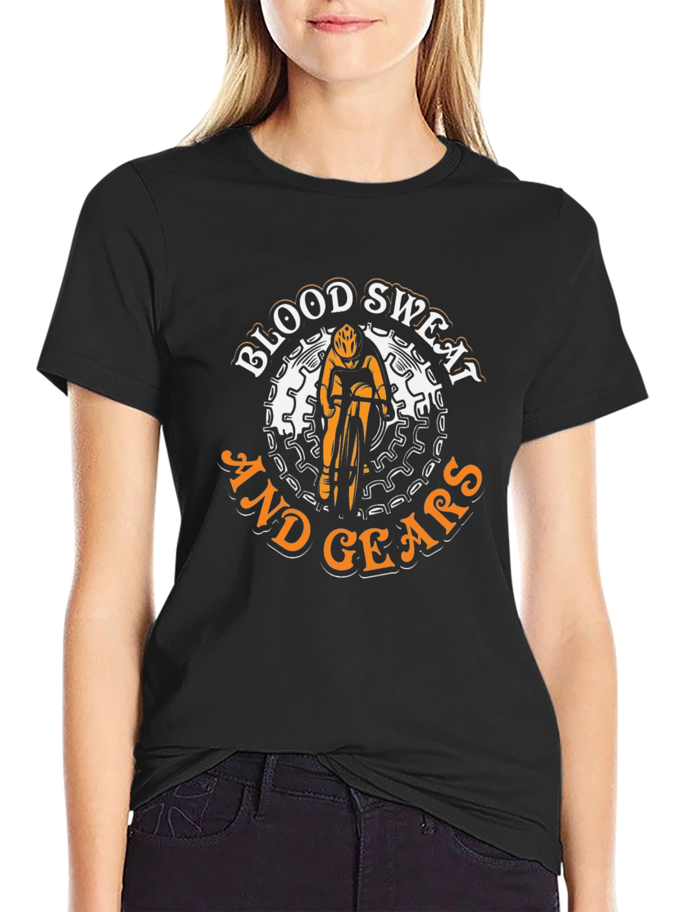 Blood Sweat and Gears Cycling T-Shirt