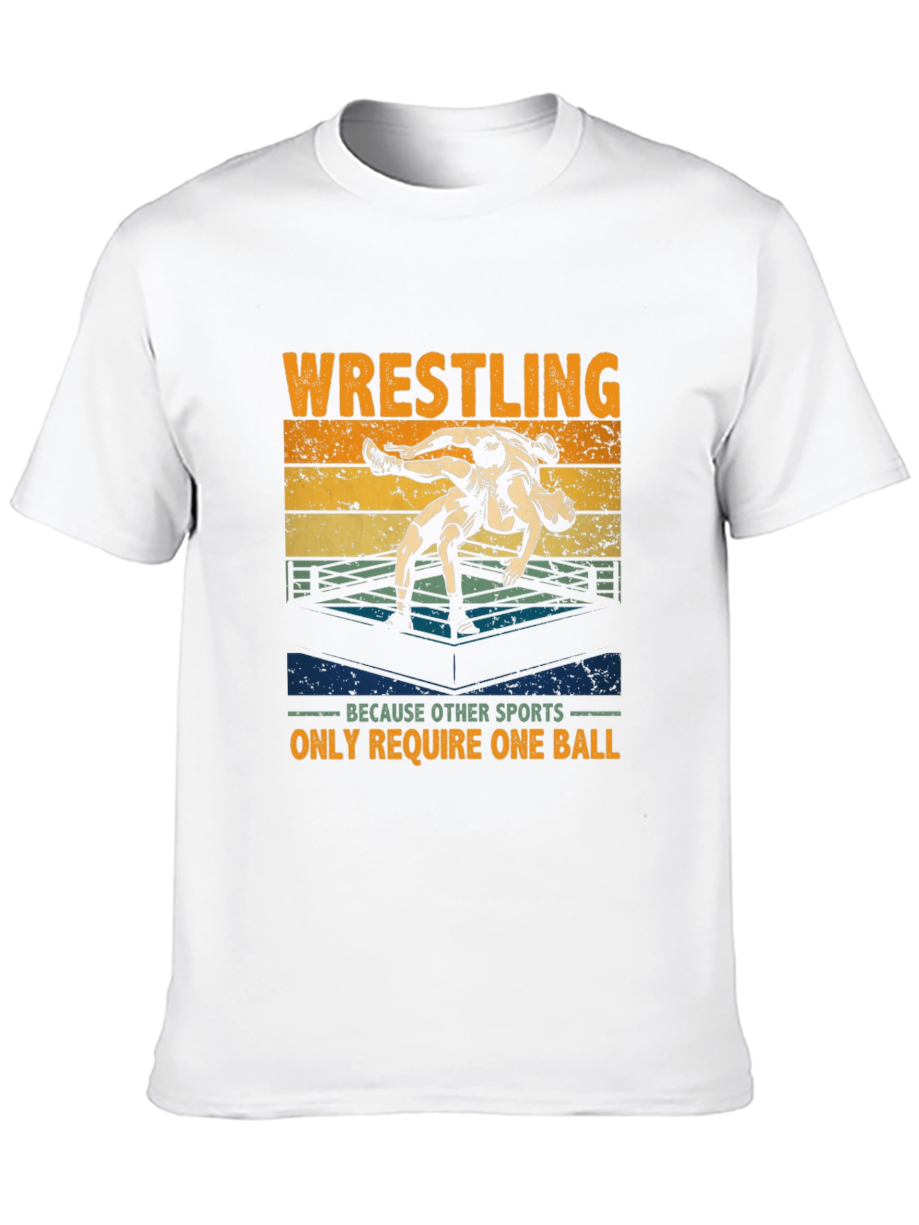 Wrestling T-Shirt: One Ball Required