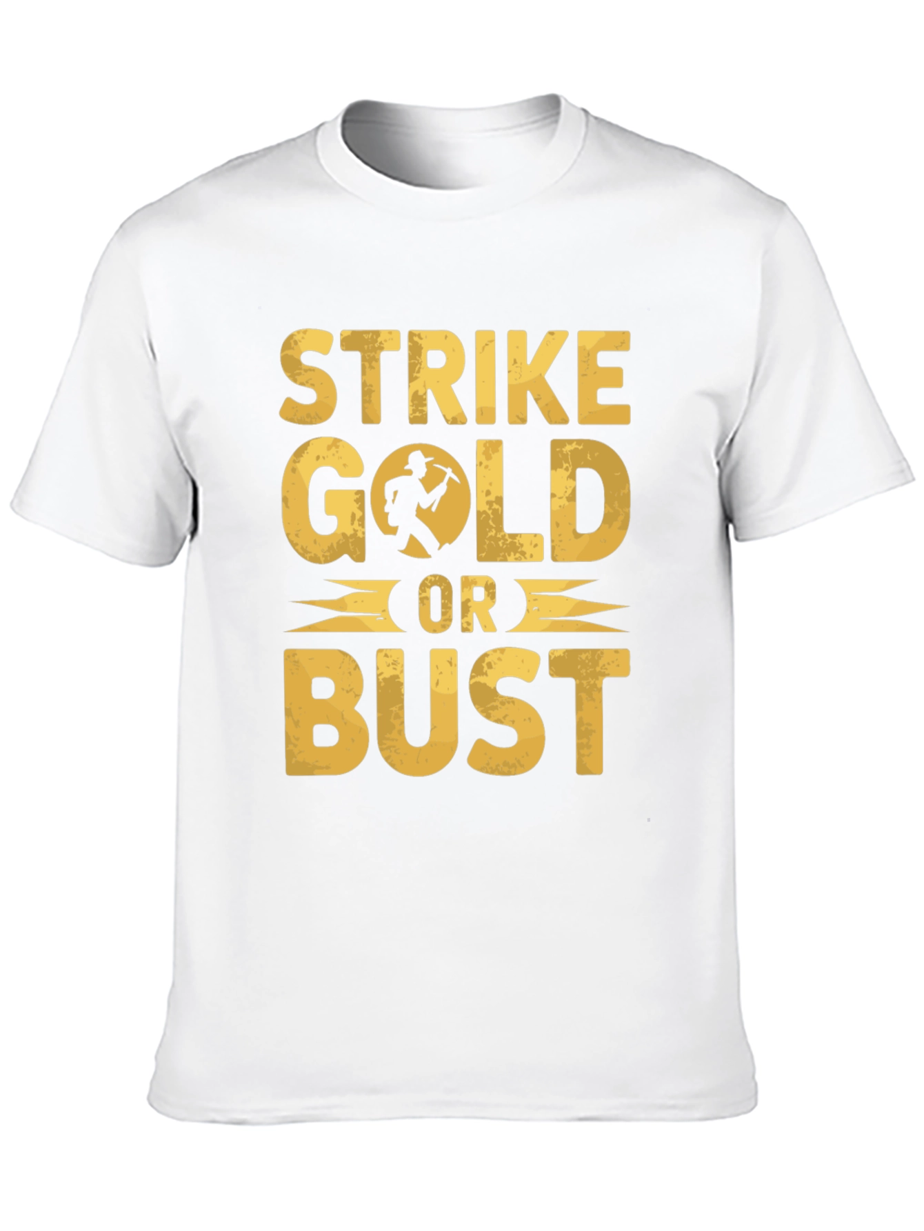 Strike Gold T-Shirt - Classic Prospector Graphic Tee