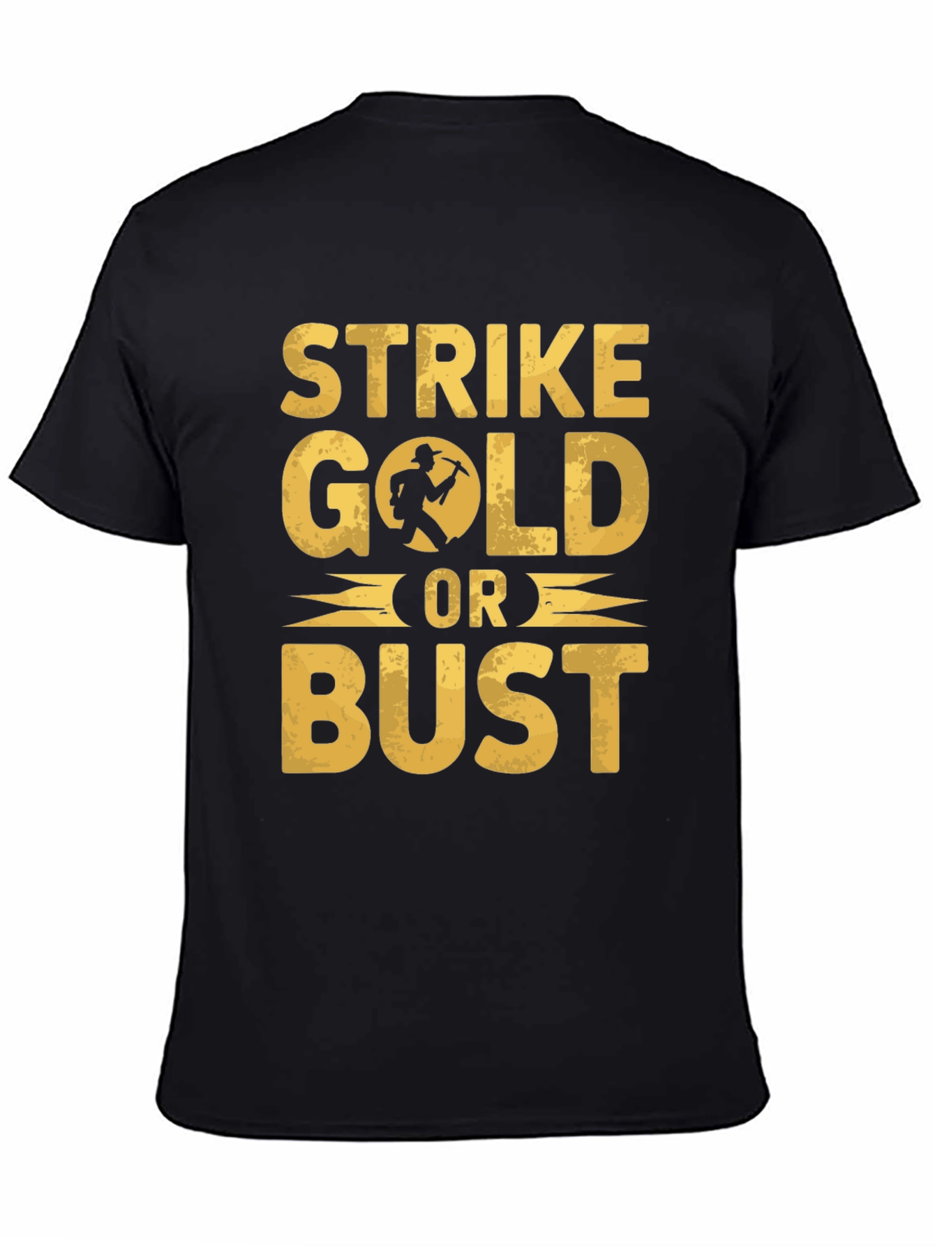 Strike Gold T-Shirt - Classic Prospector Graphic Tee