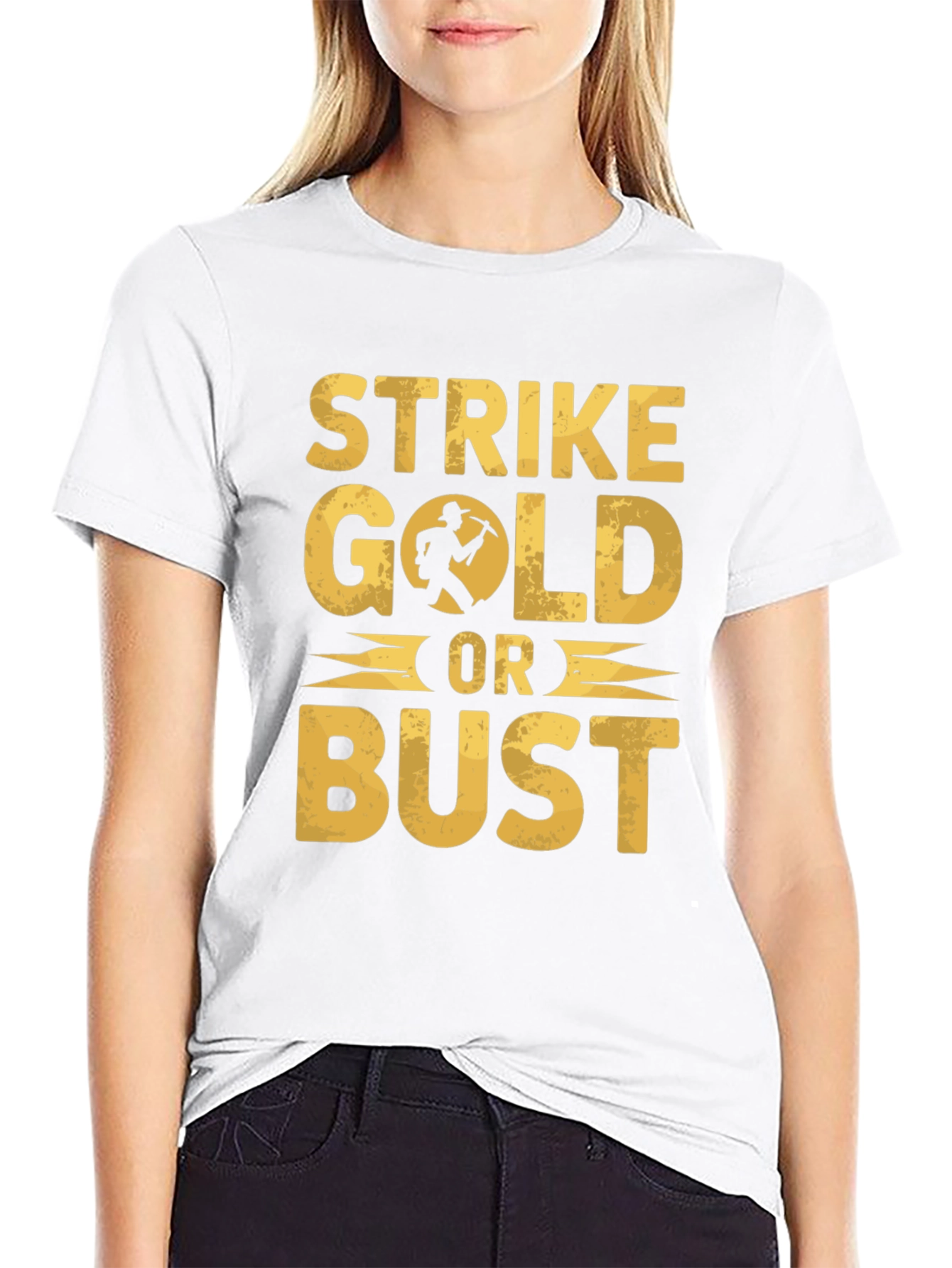 Strike Gold T-Shirt - Classic Prospector Graphic Tee