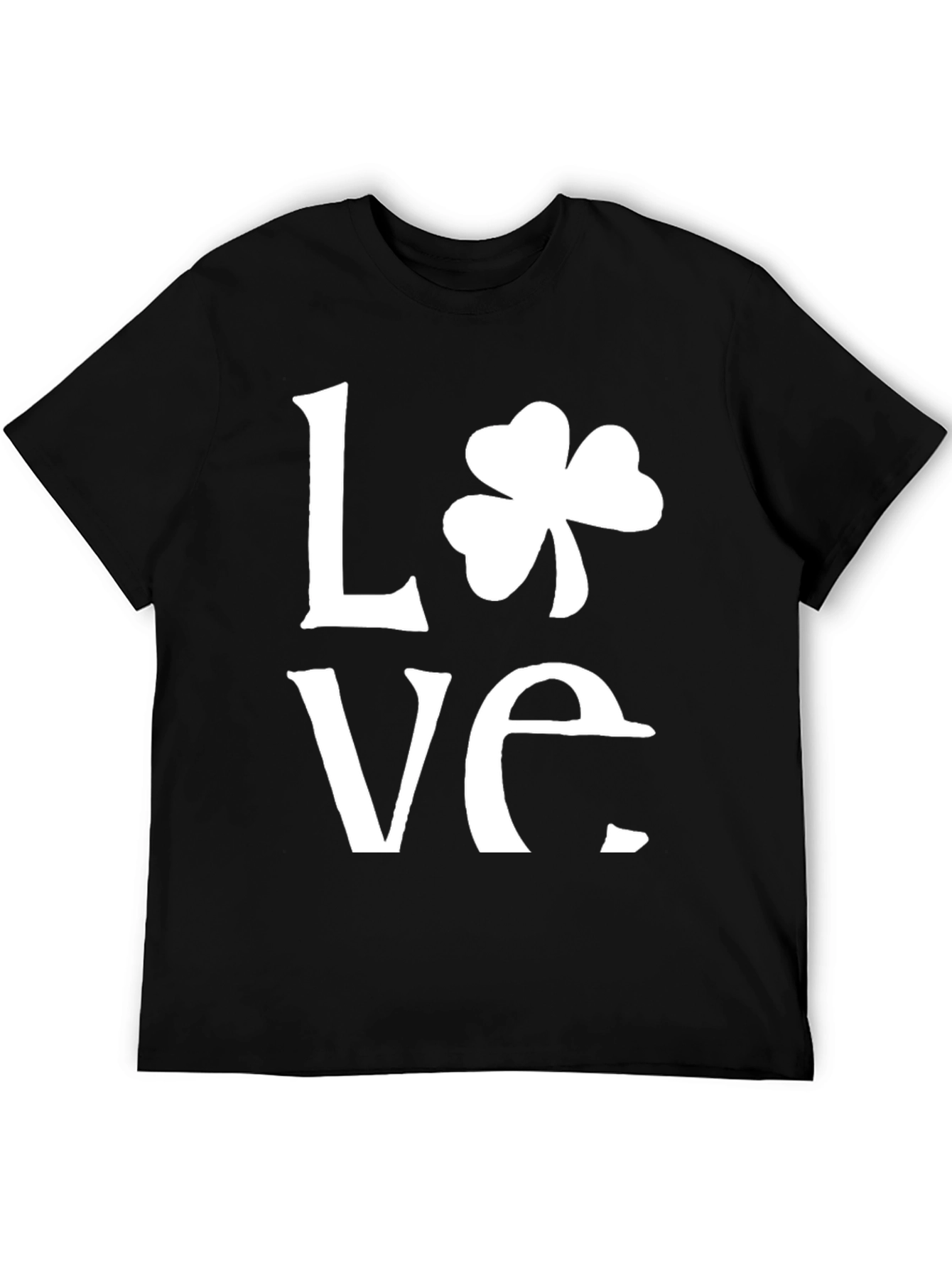 Love Shamrock T-Shirt - St. Patricks Day Graphic Tee
