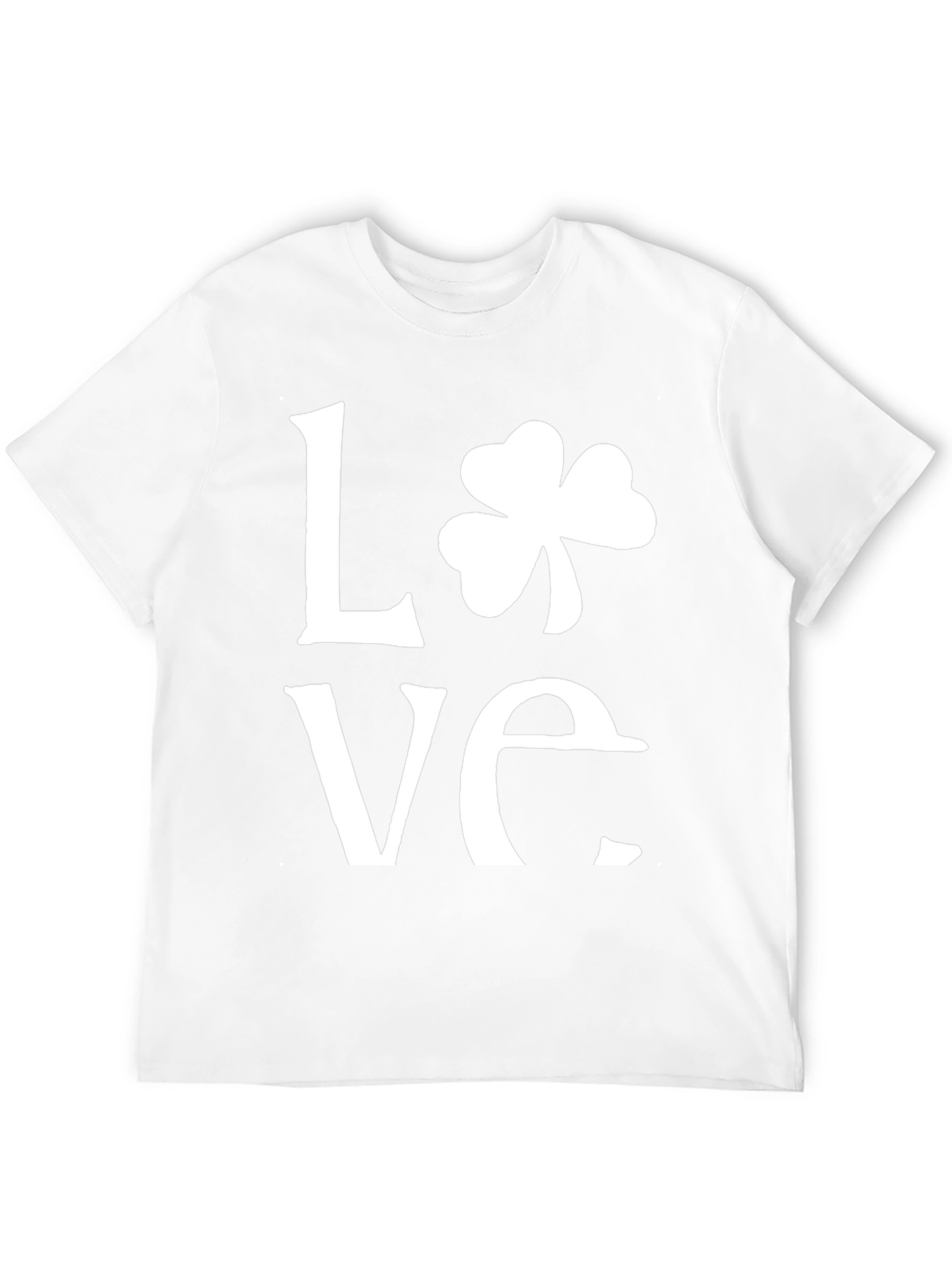 Love Shamrock T-Shirt - St. Patricks Day Graphic Tee