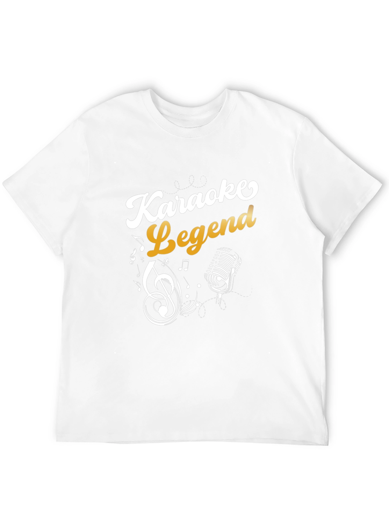 Karaoke Legend Graphic T-Shirt - Black