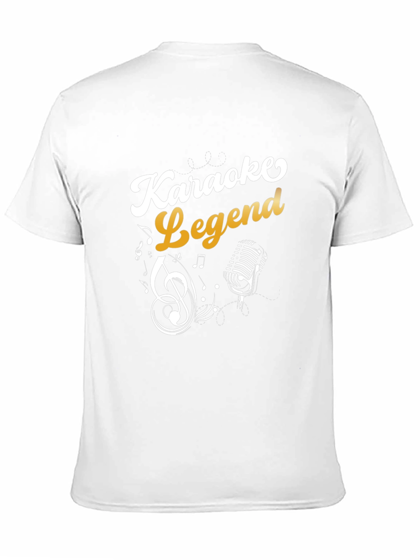Karaoke Legend Graphic T-Shirt - Black