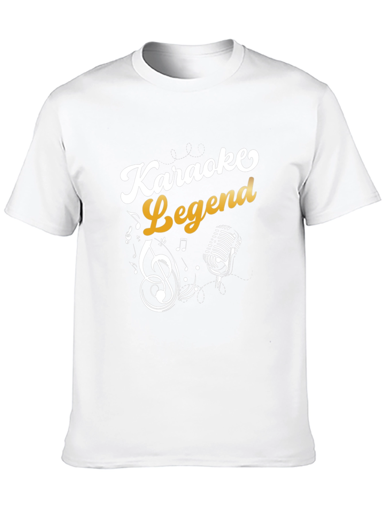 Karaoke Legend Graphic T-Shirt - Black