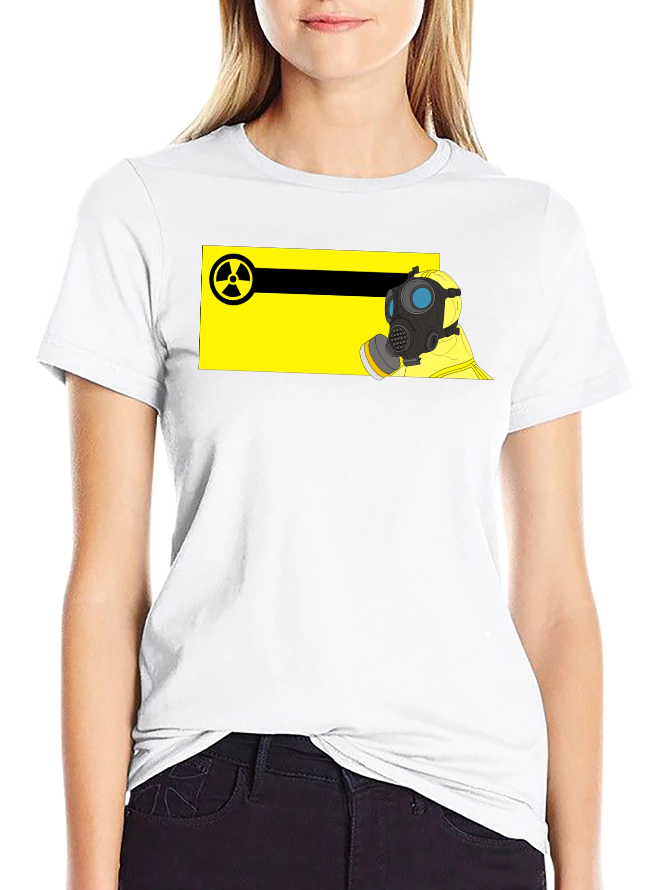 Hazmat Suit Graphic T-Shirt - Biohazard Protection