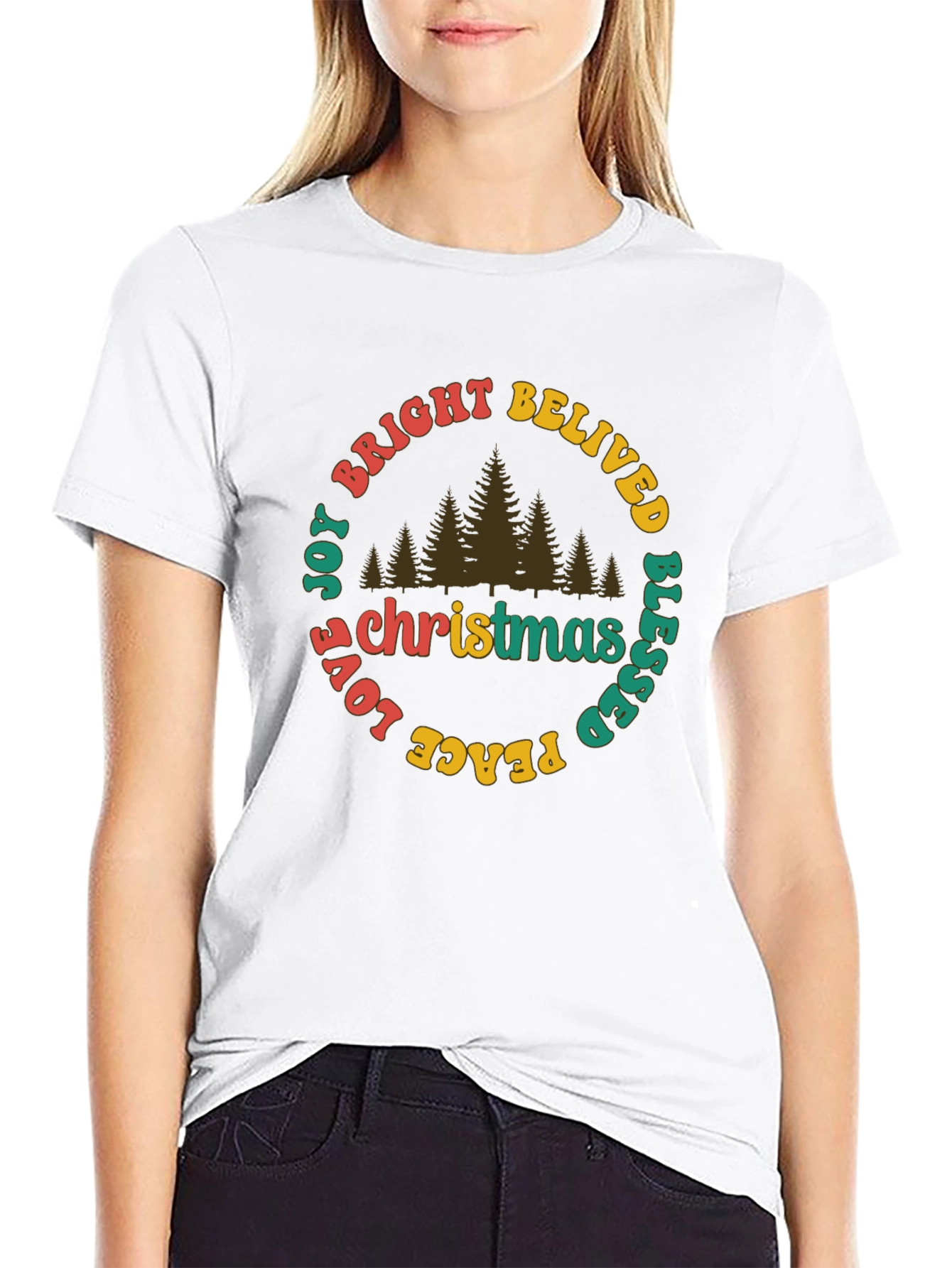 Christmas Joy T-Shirt - Holiday Festive Tee