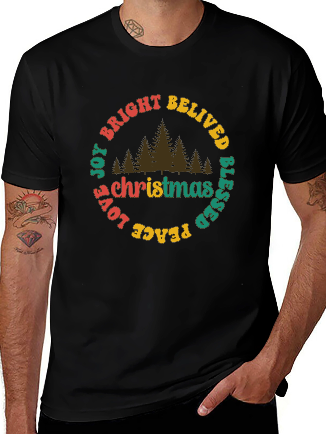 Christmas Joy T-Shirt - Holiday Festive Tee