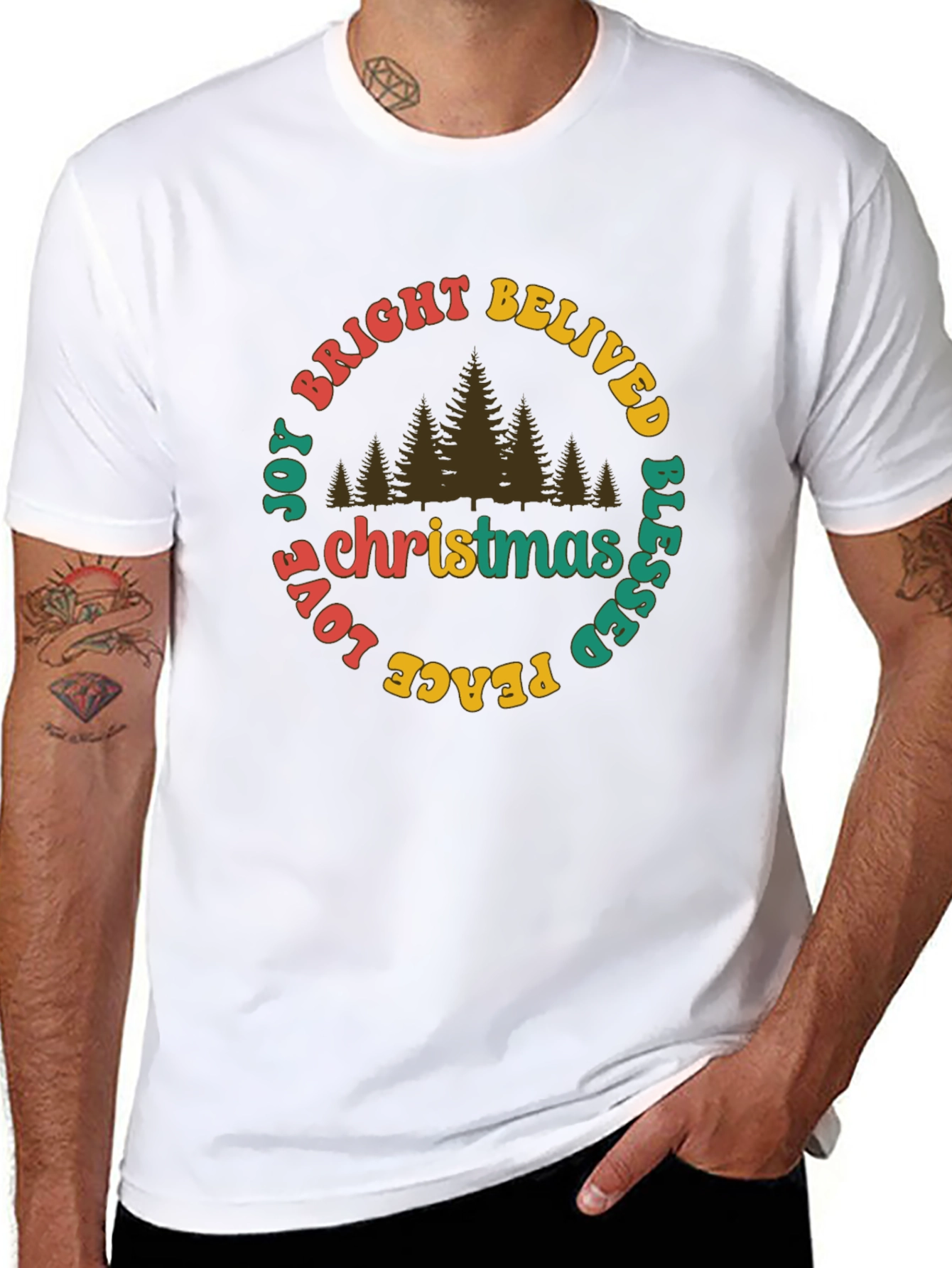 Christmas Joy T-Shirt - Holiday Festive Tee