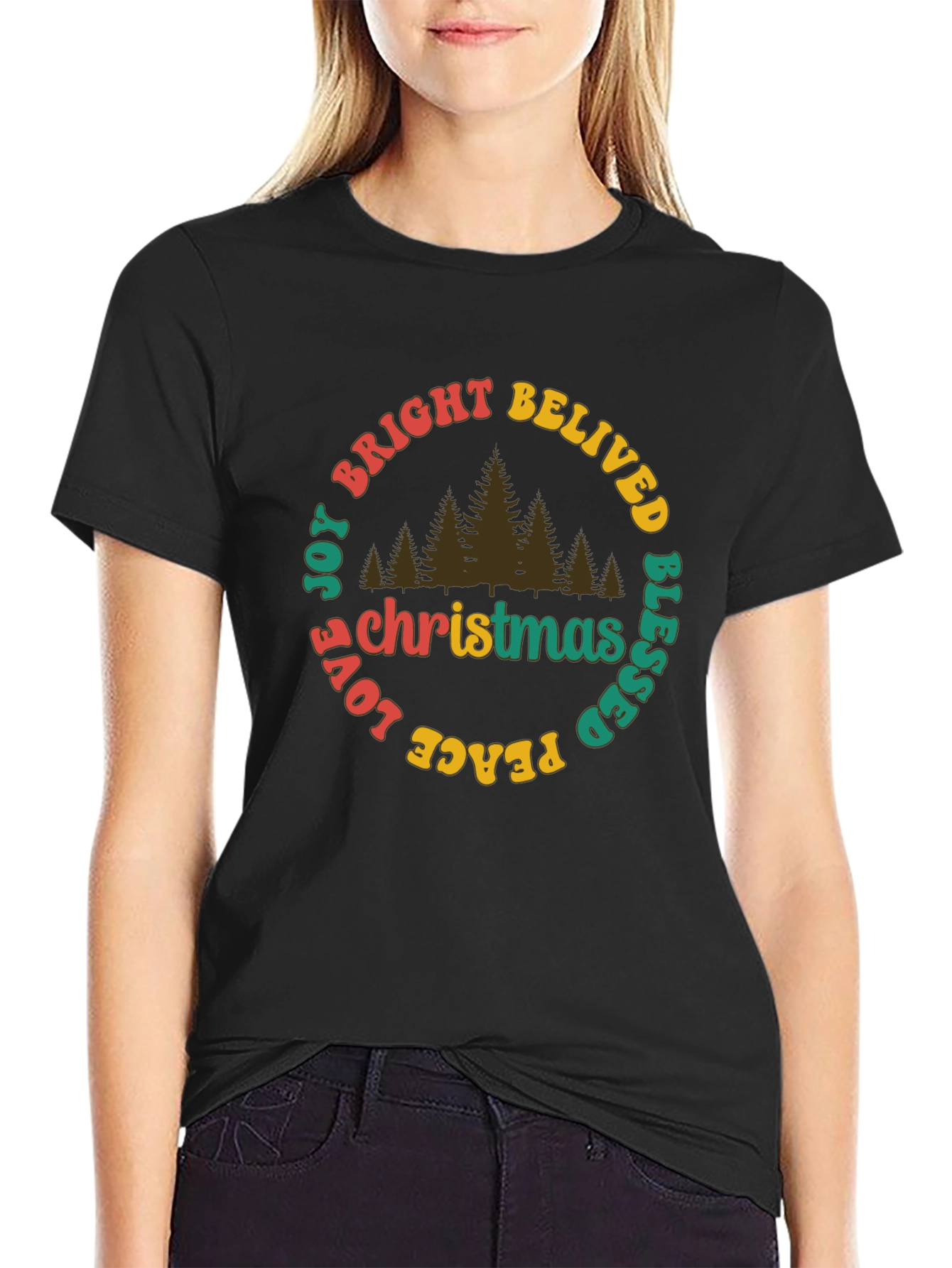 Christmas Joy T-Shirt - Holiday Festive Tee