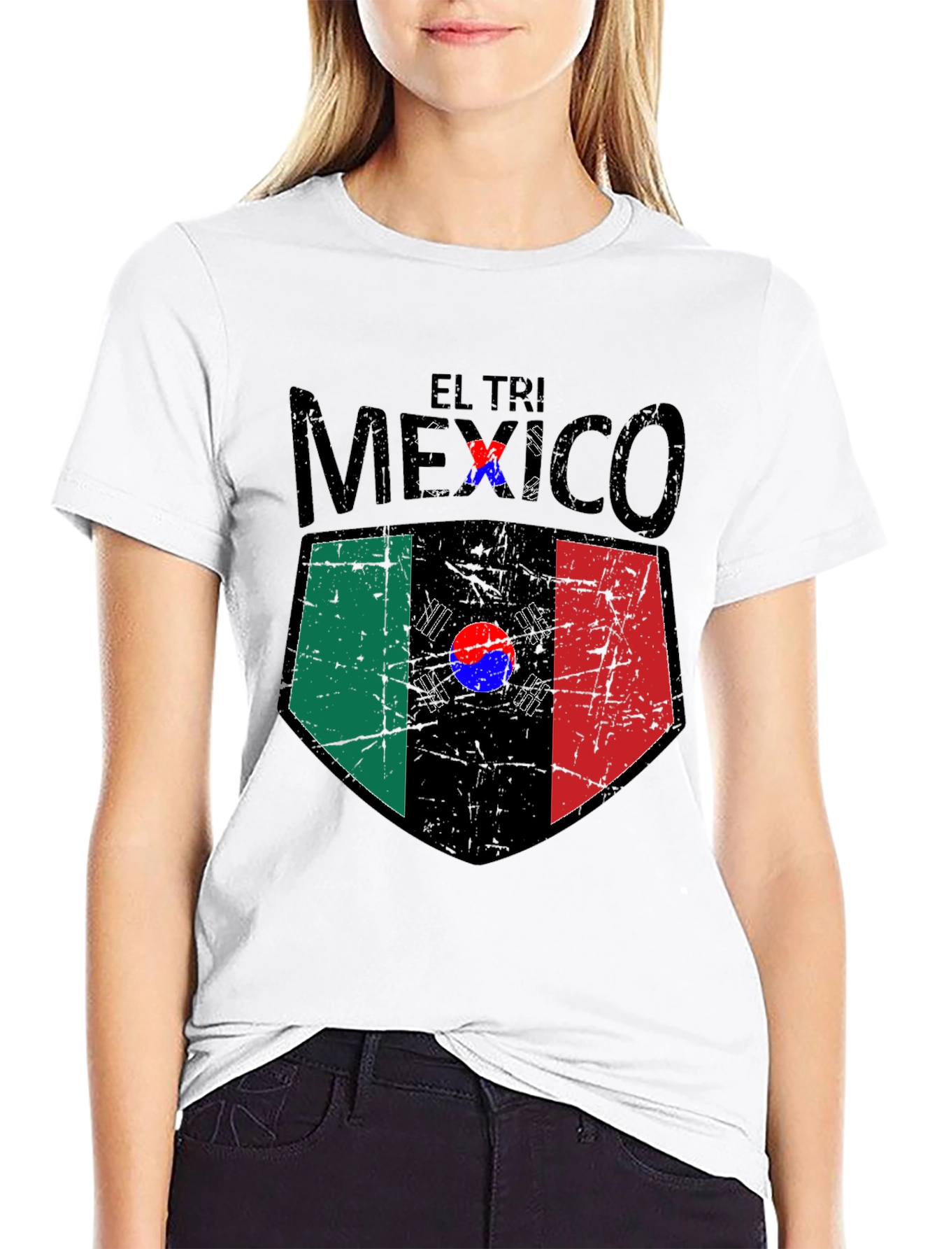 Mexico x South Korea El Tri Graphic T-Shirt