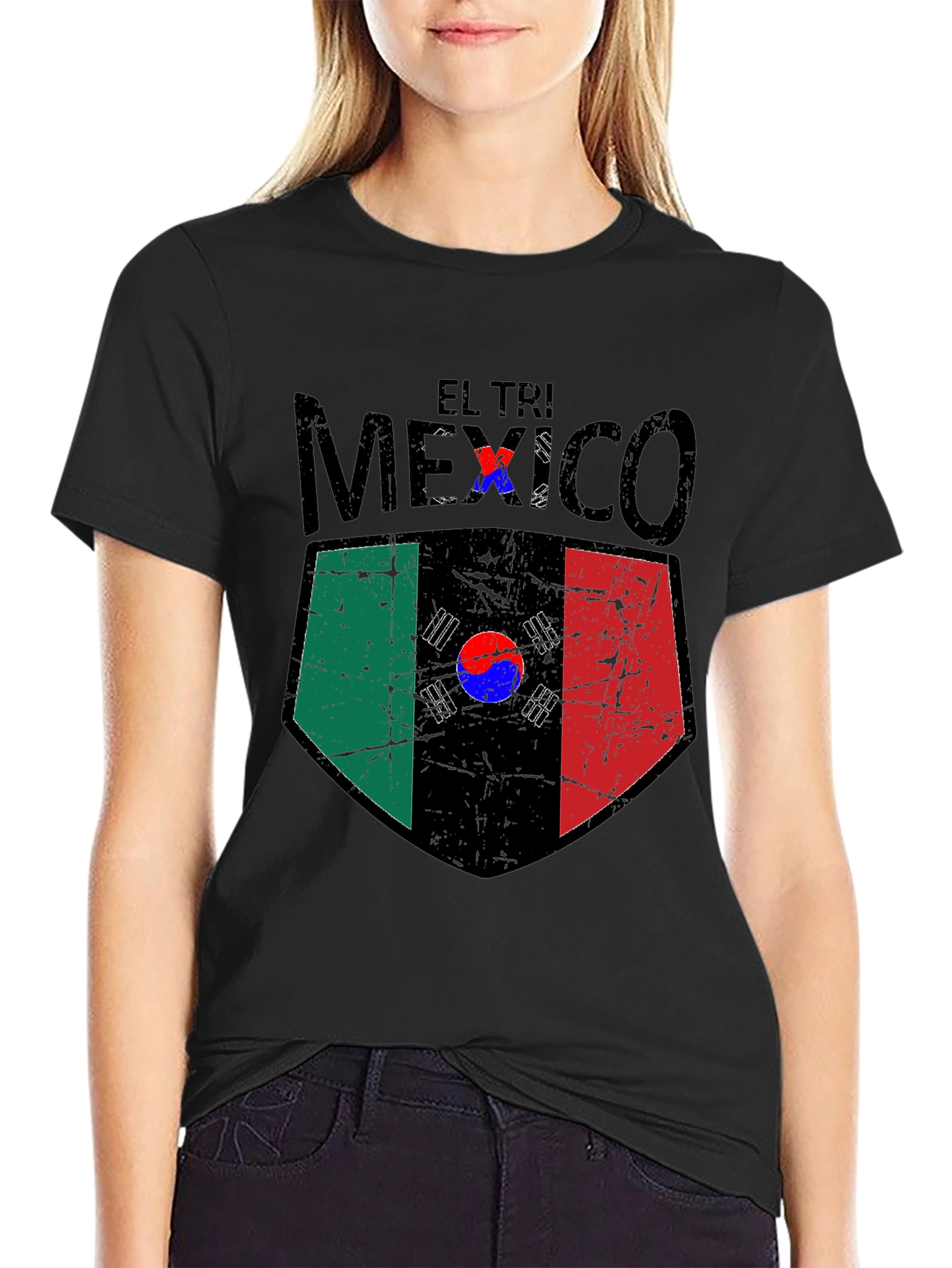Mexico x South Korea El Tri Graphic T-Shirt